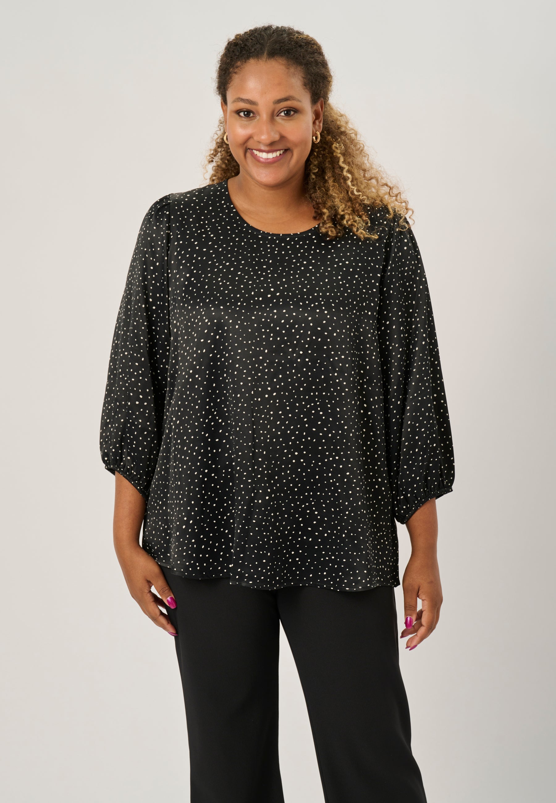 Pont Neuf PNTrud Bluser 9999 BLACK