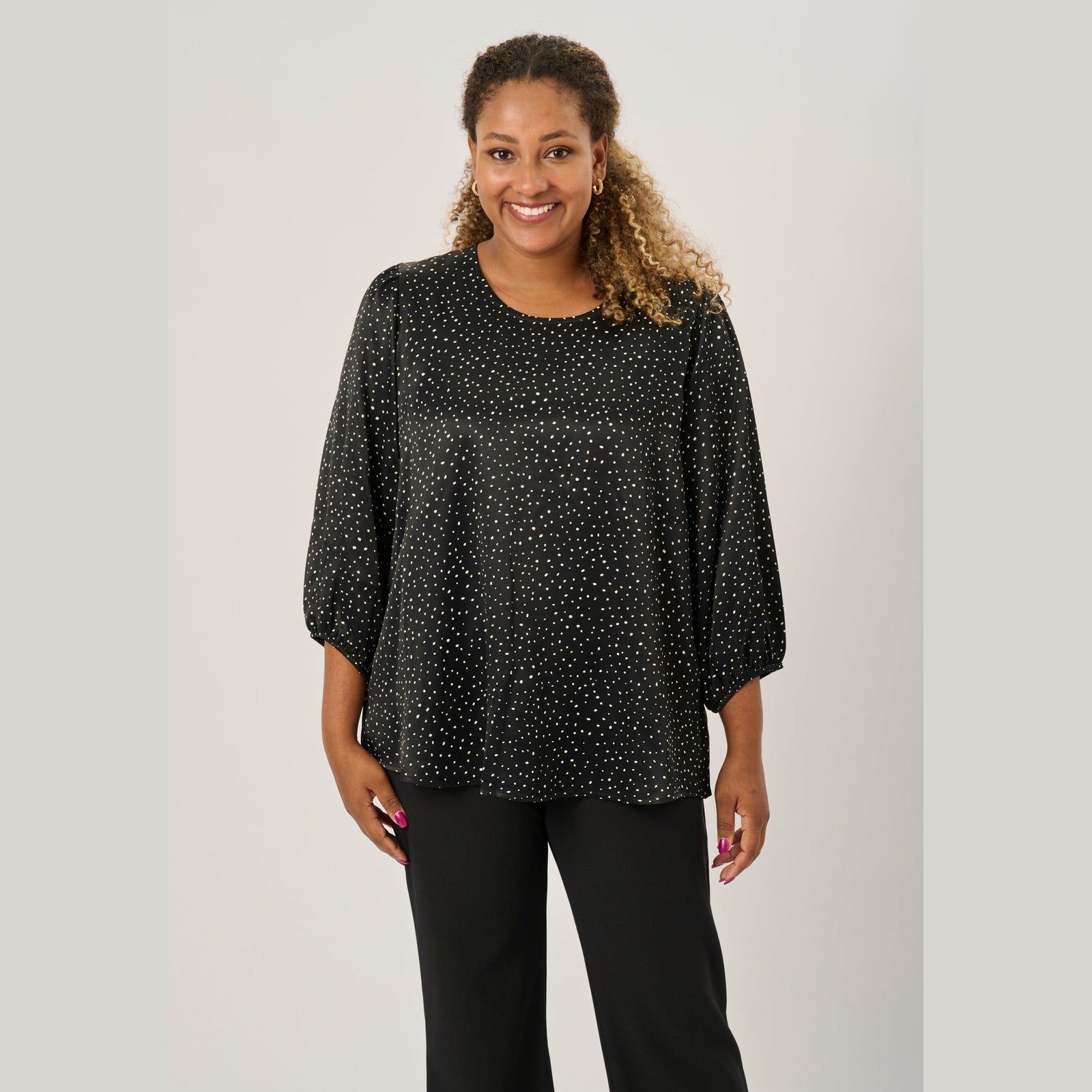 Pont Neuf PNTrud Bluser 9999 BLACK