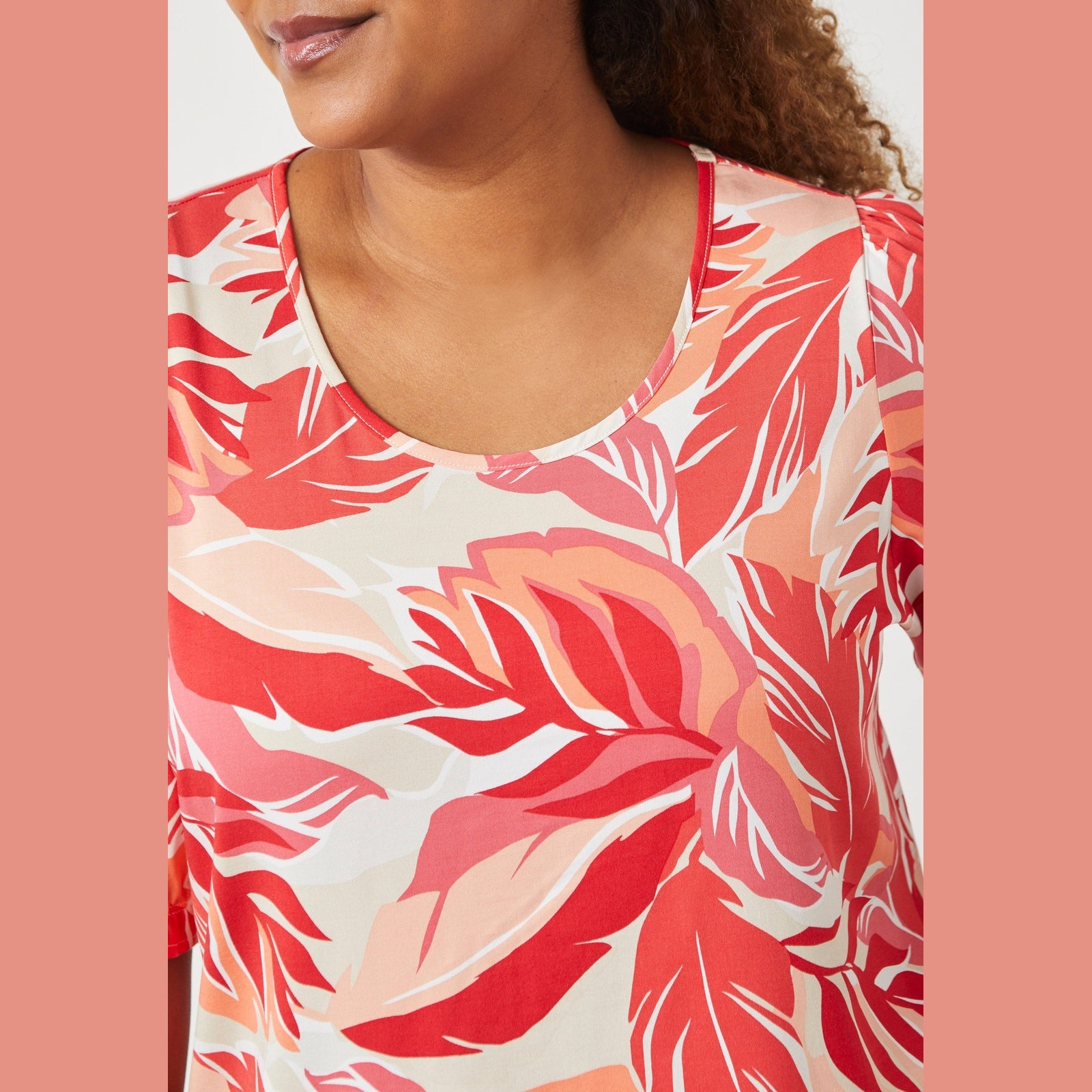 Pont Neuf PNTudi Bluser 2451 Rose Red
