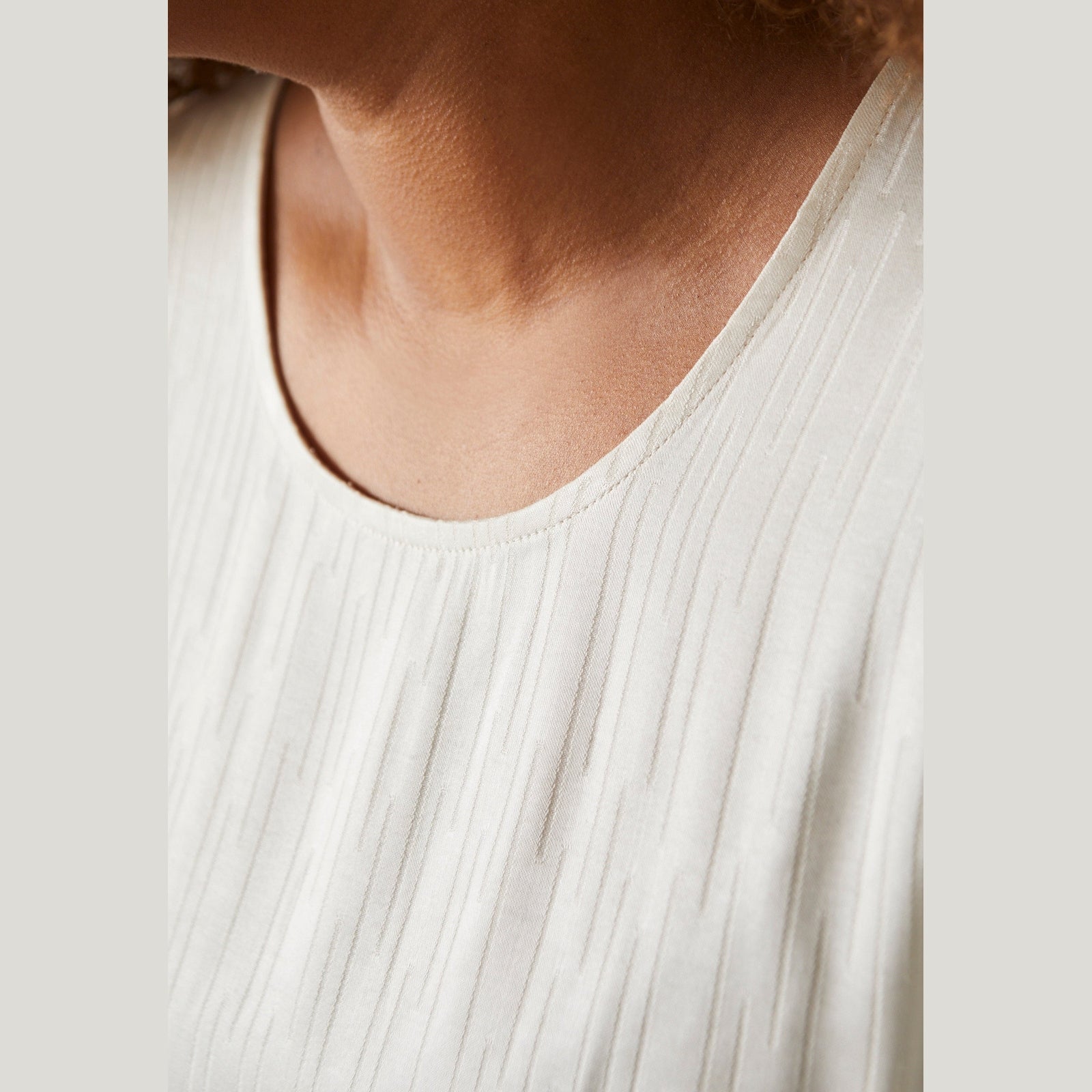 Pont Neuf PNTudi Bluser 1024 Cream