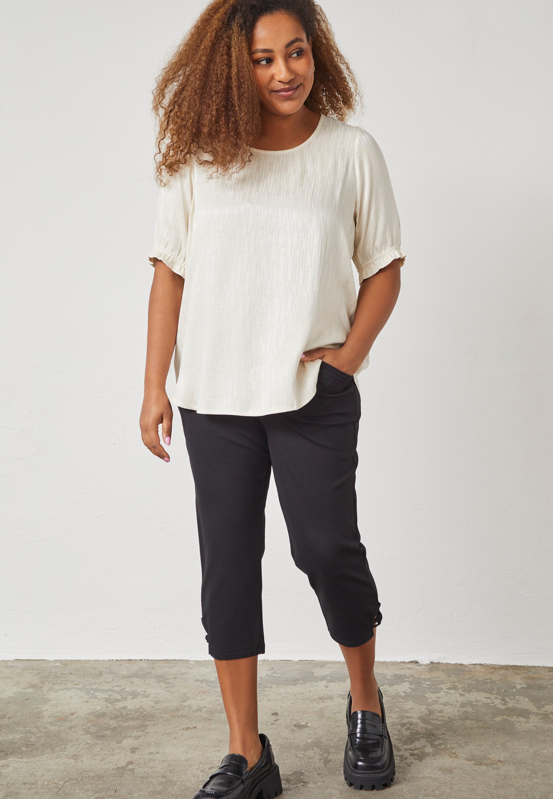 Pont Neuf PNTudi Bluser 1024 Cream