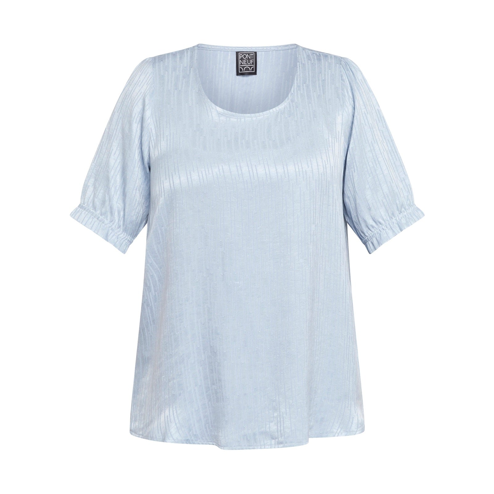 Pont Neuf PNTudi Bluser 5250 Soft Blue