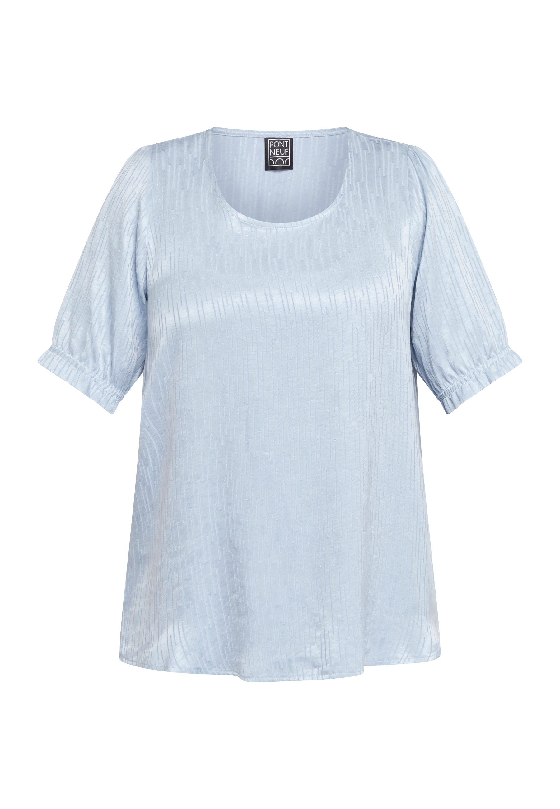 Pont Neuf PNTudi Bluser 5250 Soft Blue