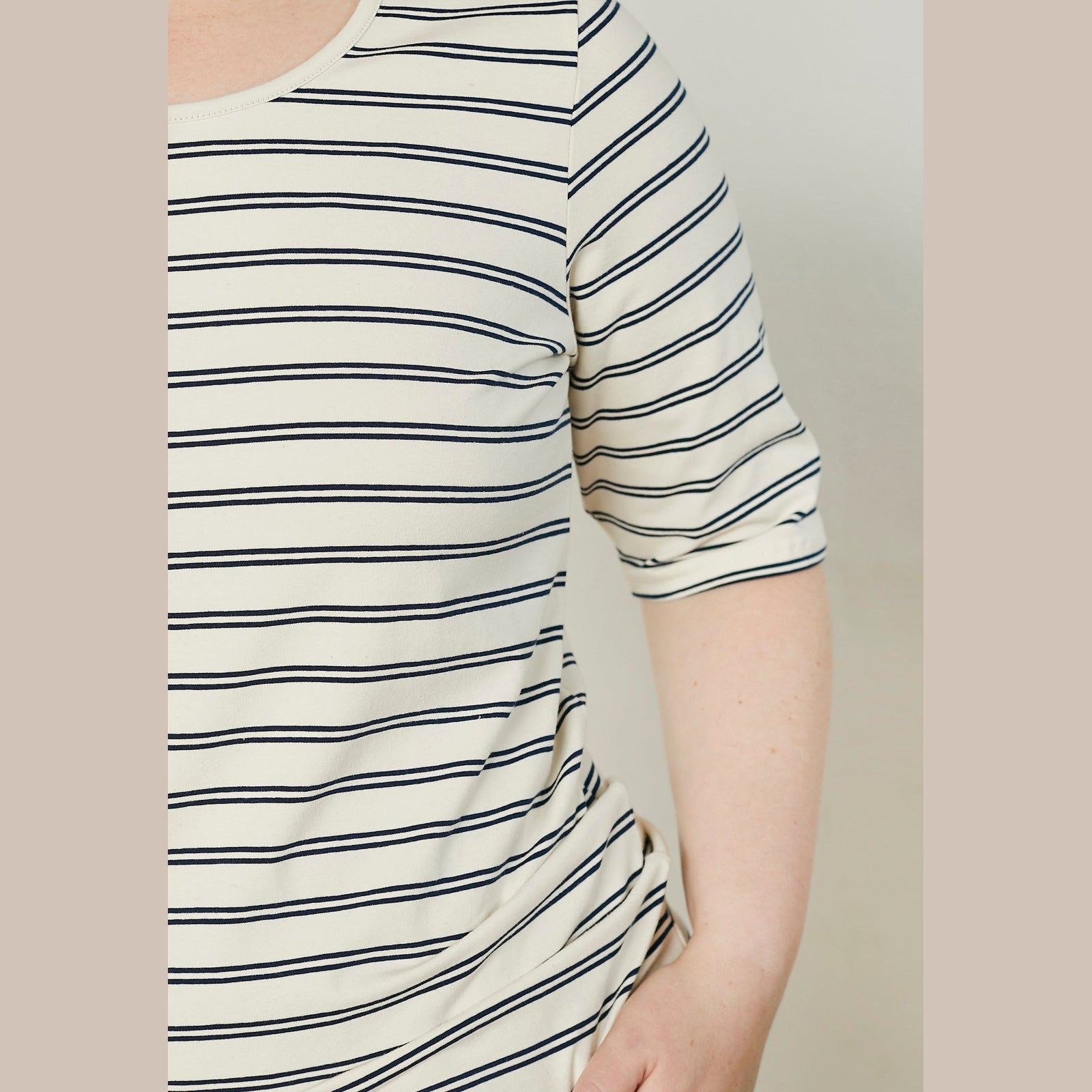 Pont Neuf PNTulla T-Shirt 5999 NAVY BLUE