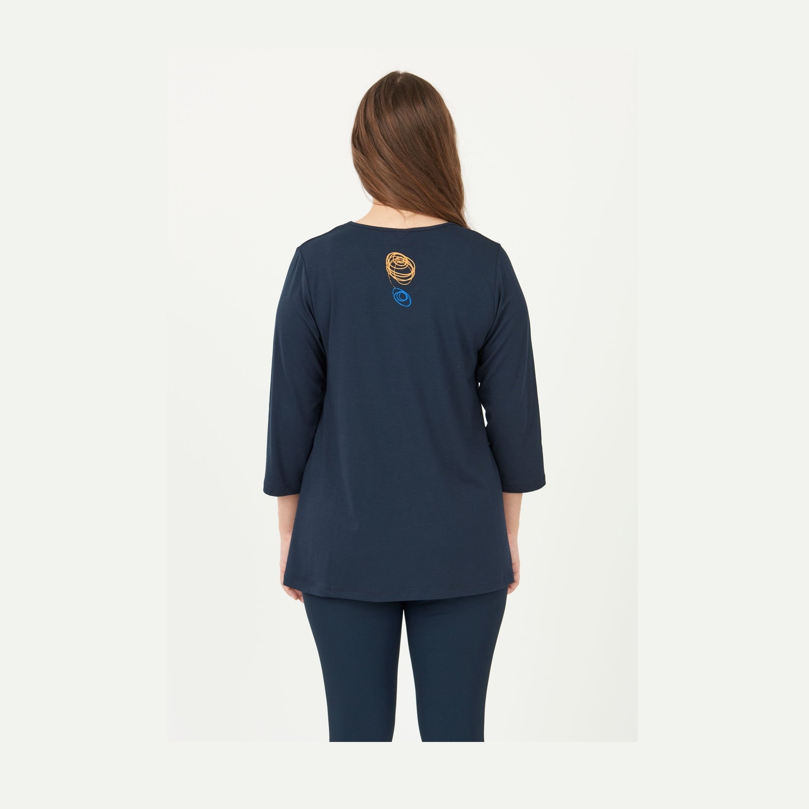 Pont Neuf PNTulle Bluser 520 Navy