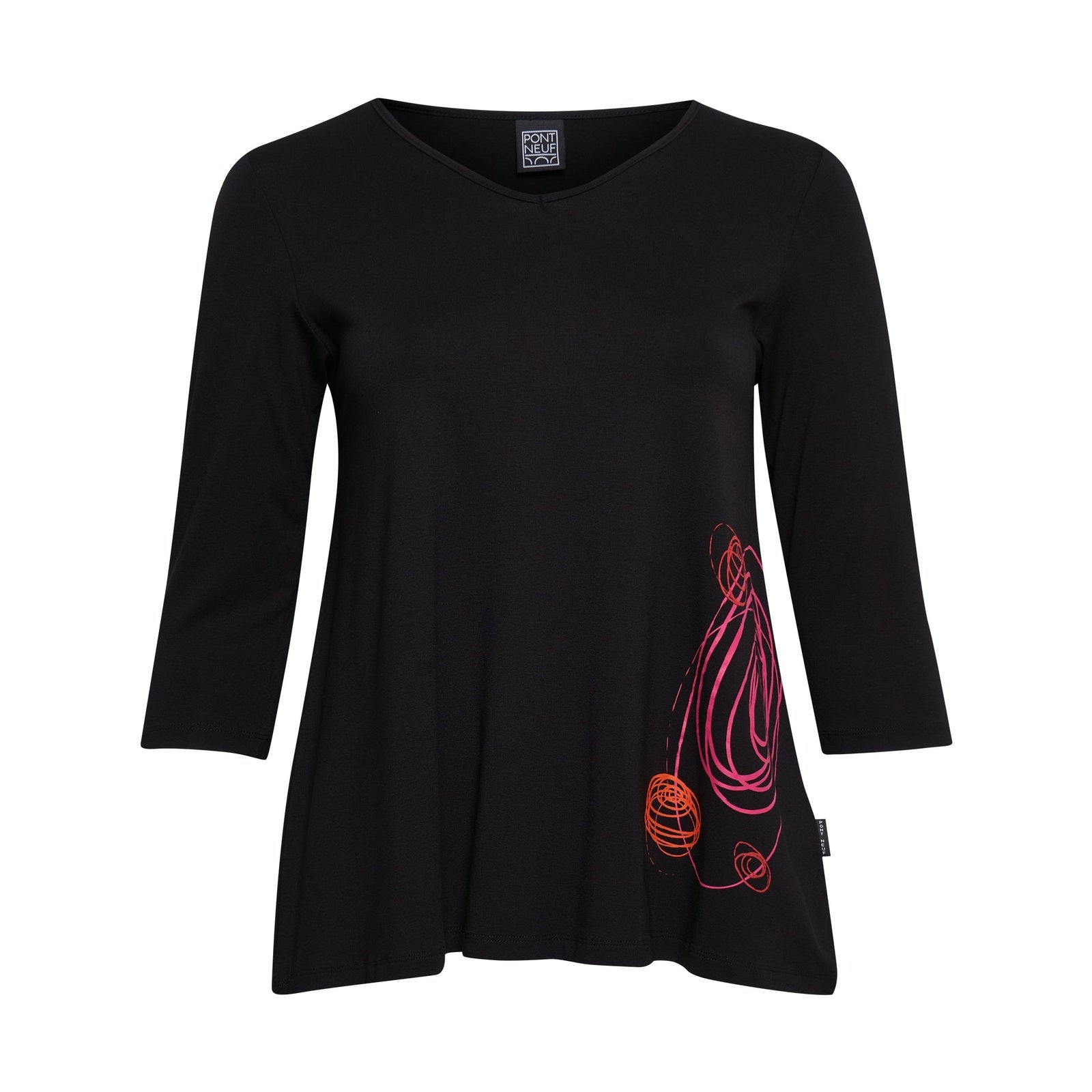 Pont Neuf PNTulle Bluser 999 Black