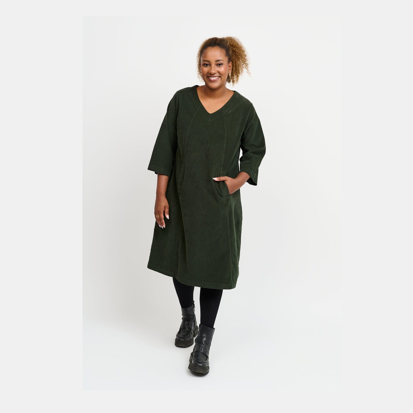 Pont Neuf PNUlrica Kjoler 3899 Dark forest green