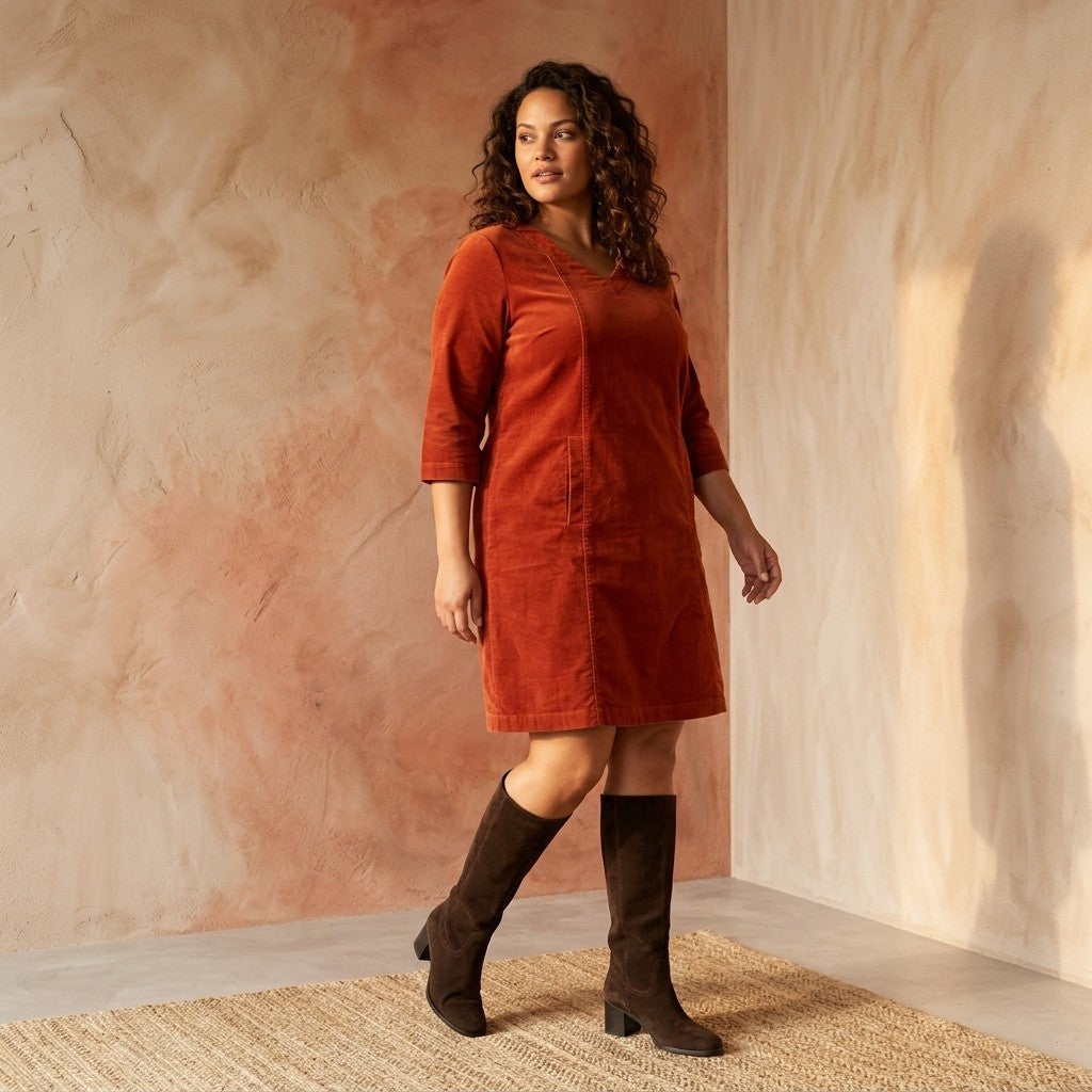 Pont Neuf PNUlrica Kjoler 8850 Burned orange