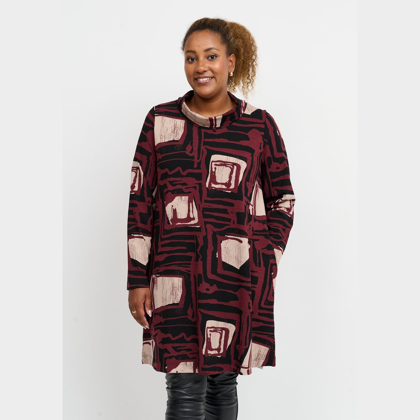 Pont Neuf PNUma Tunikaer 2999 BORDEAUX RED