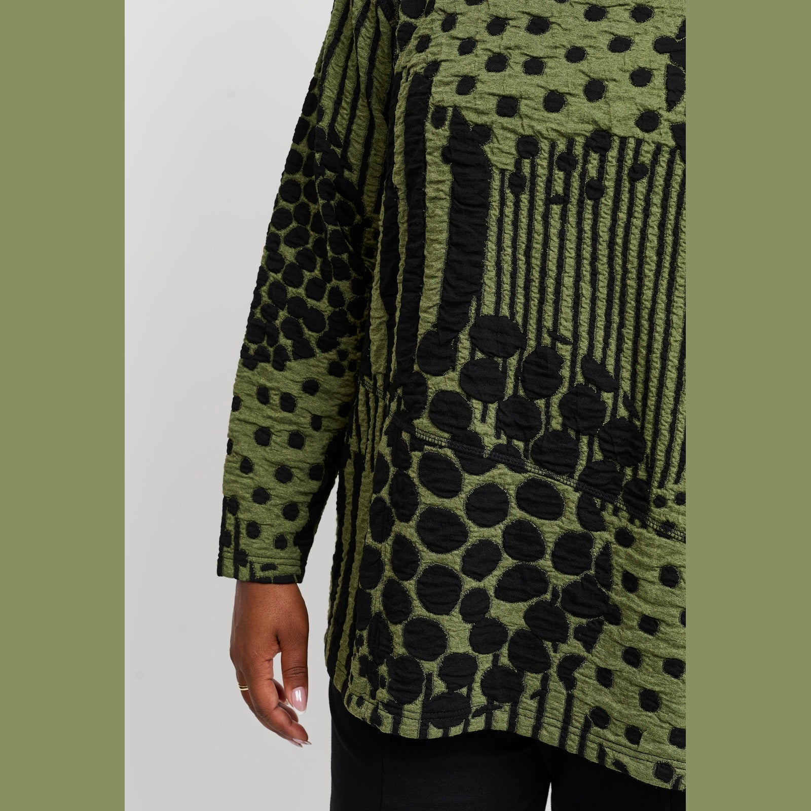 Pont Neuf PNValina Bluser 3620 Forest Green