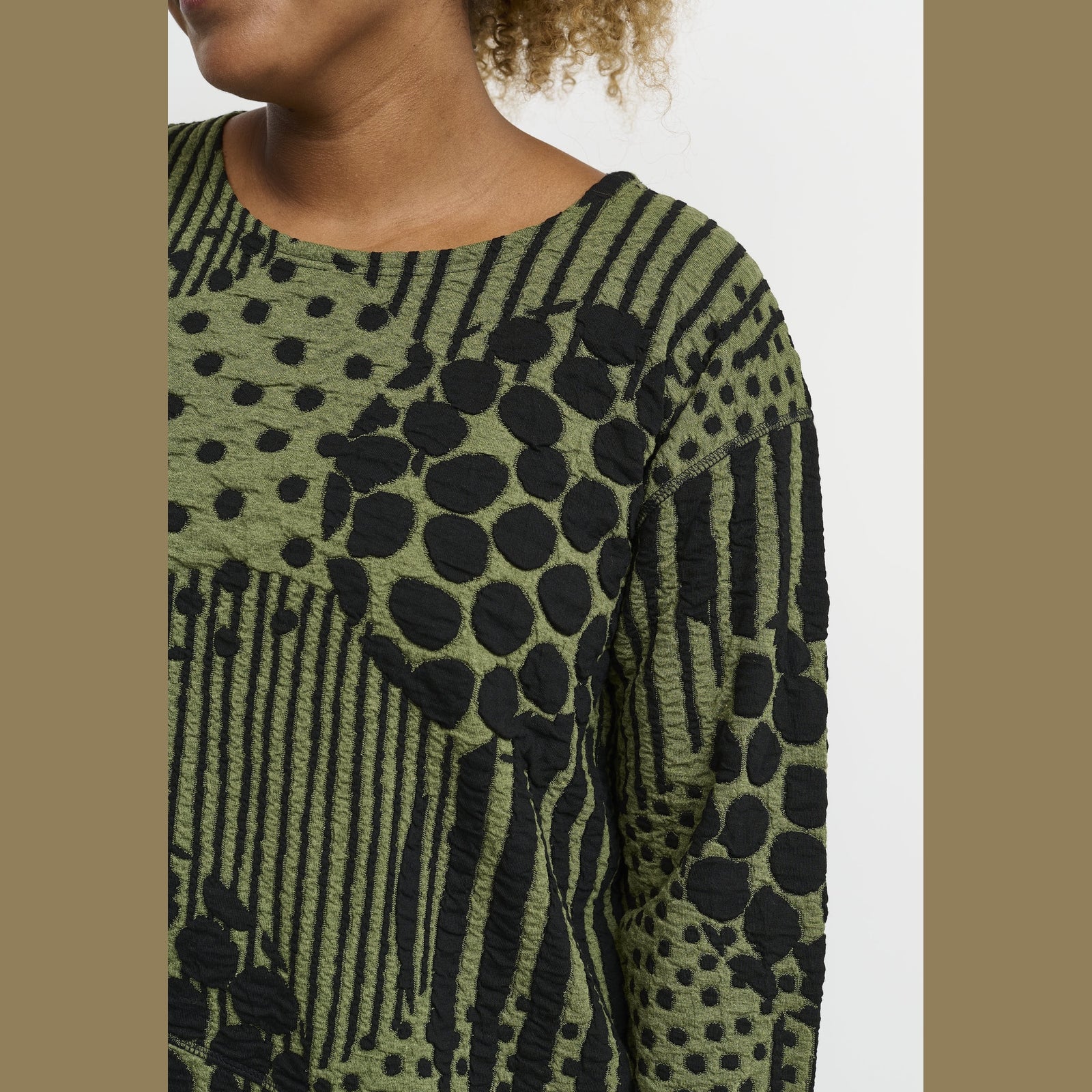 Pont Neuf PNValina Bluser 3620 Forest Green