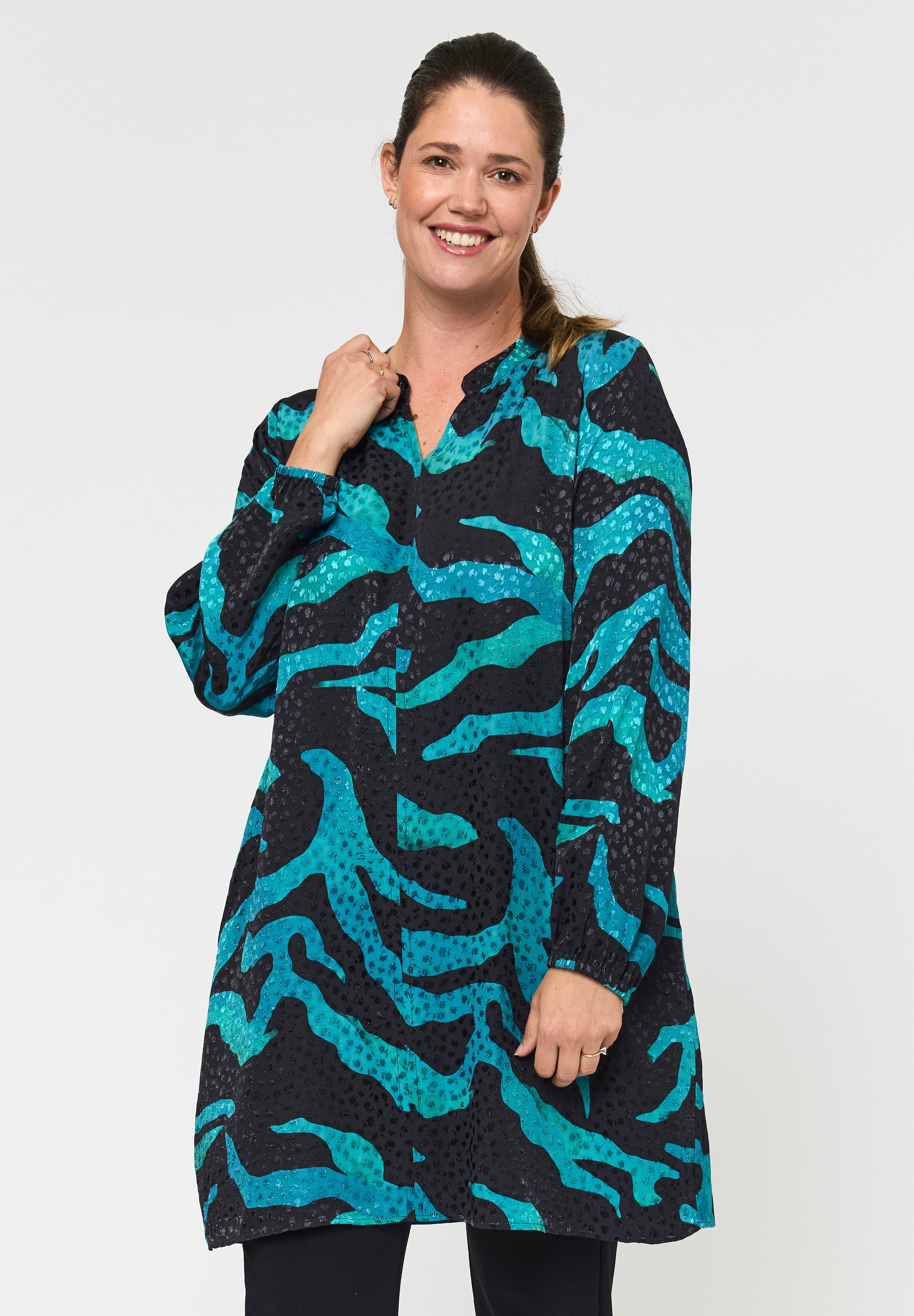 Pont Neuf PNVibe Tunikaer 5052 Petrol Blue