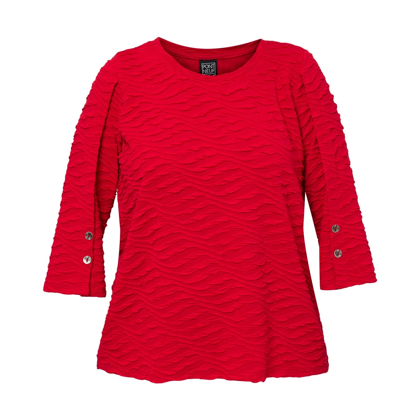 Pont Neuf PNVilla Bluser 2600 Deep Red