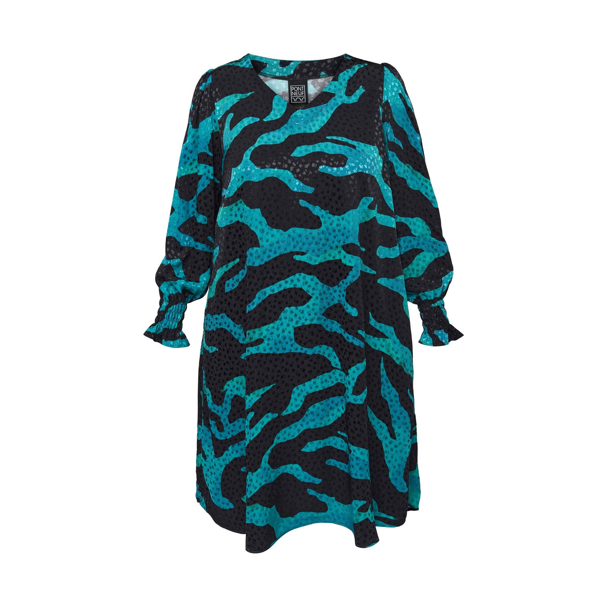 Pont Neuf PNViva Kjoler 5052 Petrol Blue