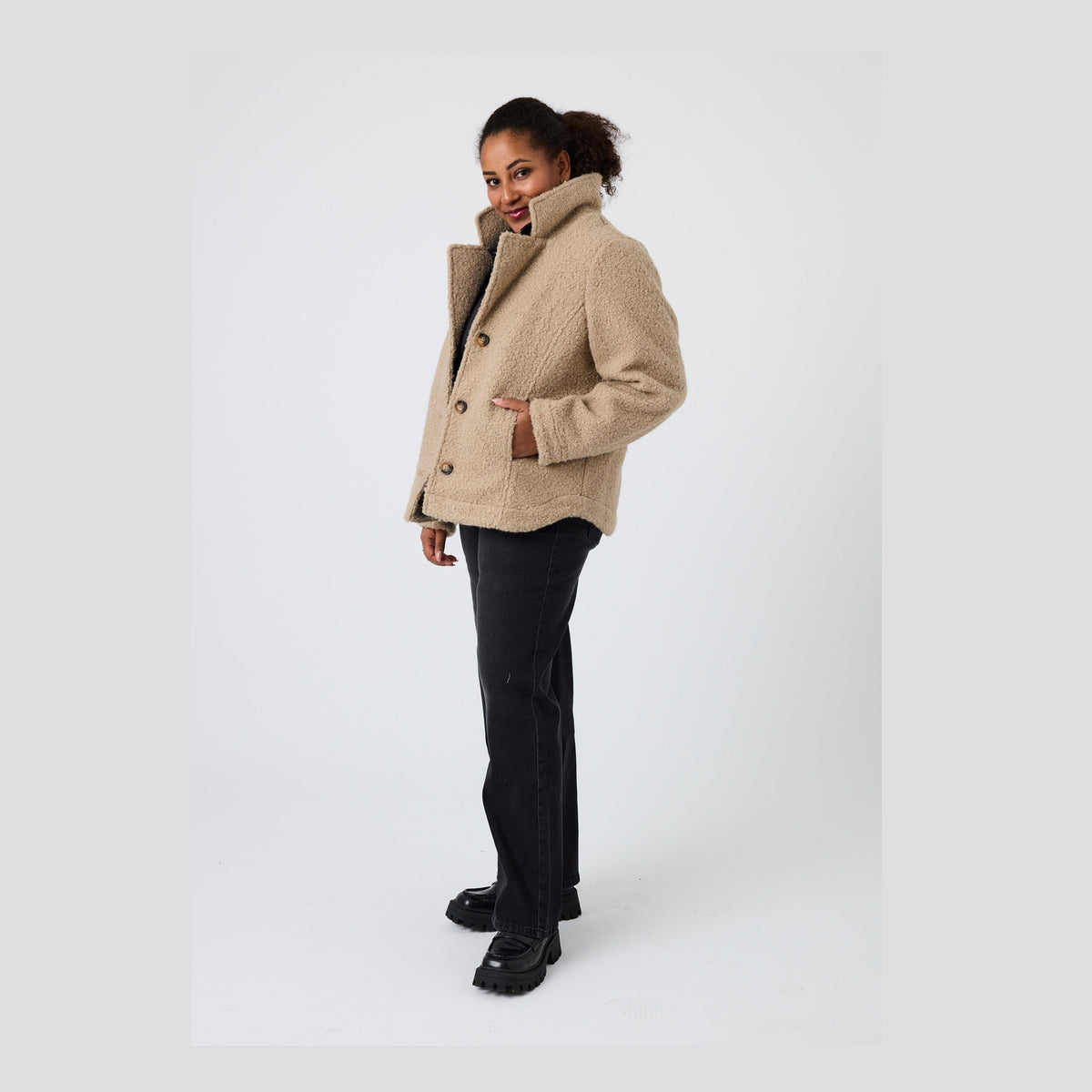 Pont Neuf PNWindy Jakker 1299 Light Taupe