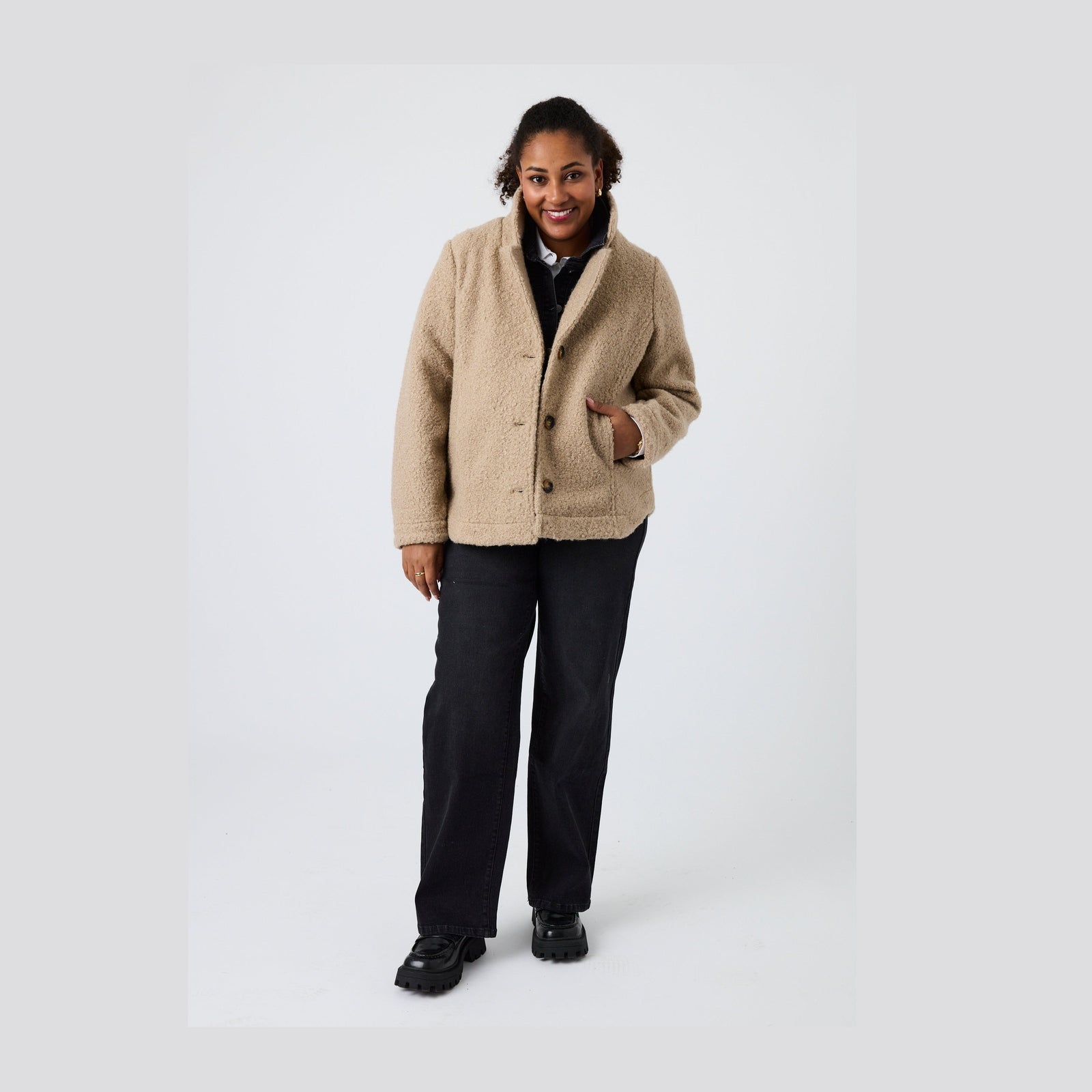Pont Neuf PNWindy Jakker 1299 Light Taupe
