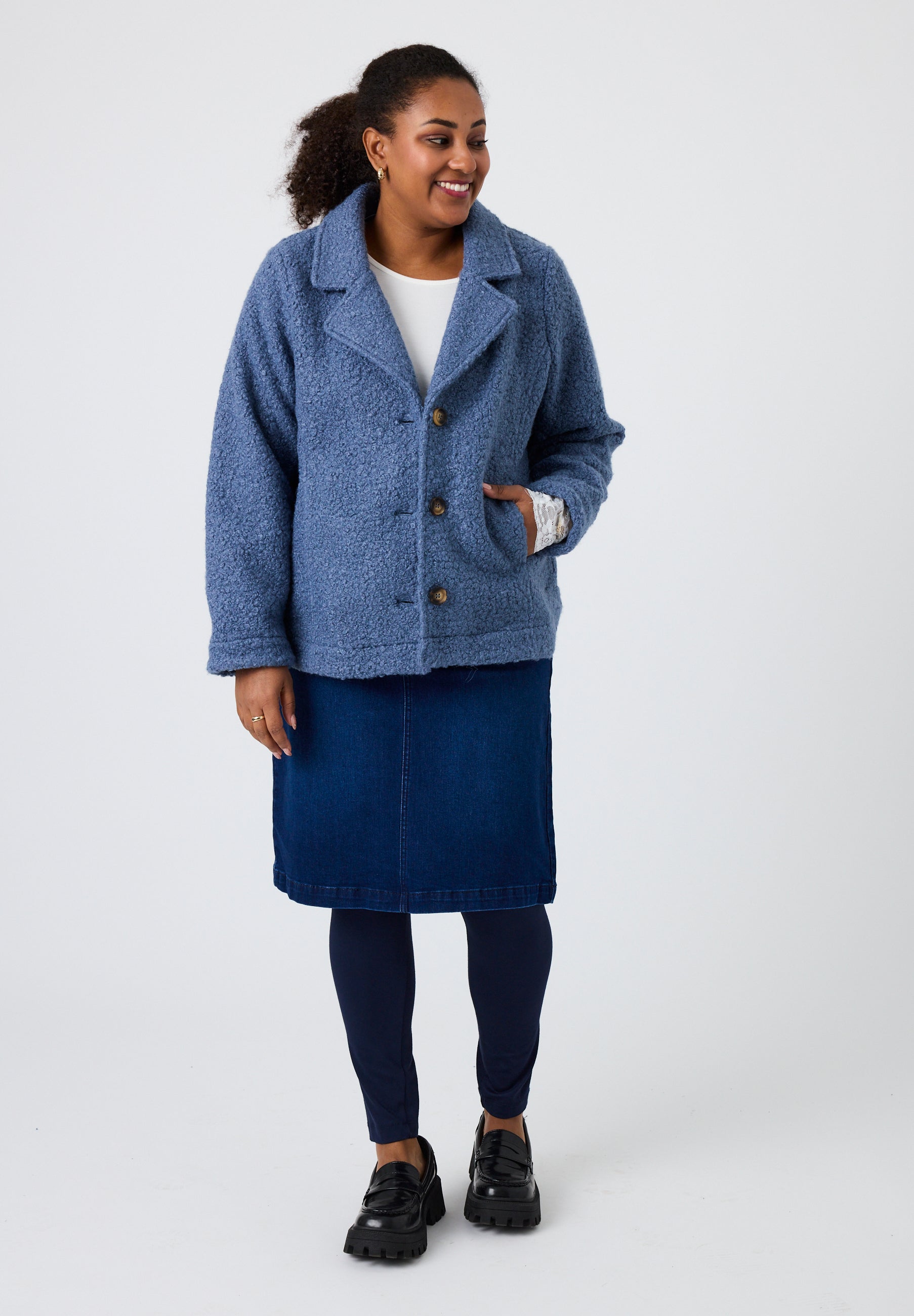 Pont Neuf PNWindy Jakker 5501 DENIM BLUE