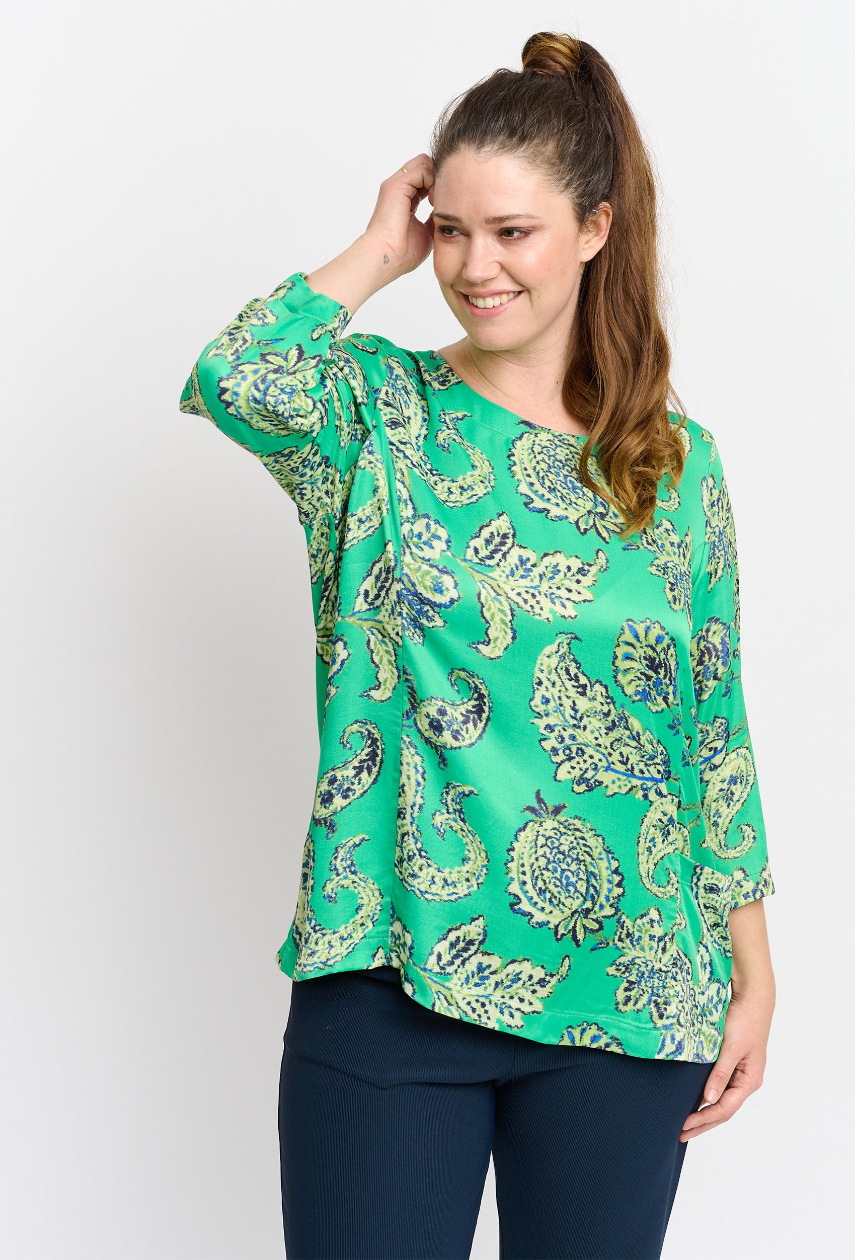 Pont Neuf PNYade Bluser 043 Simply Green