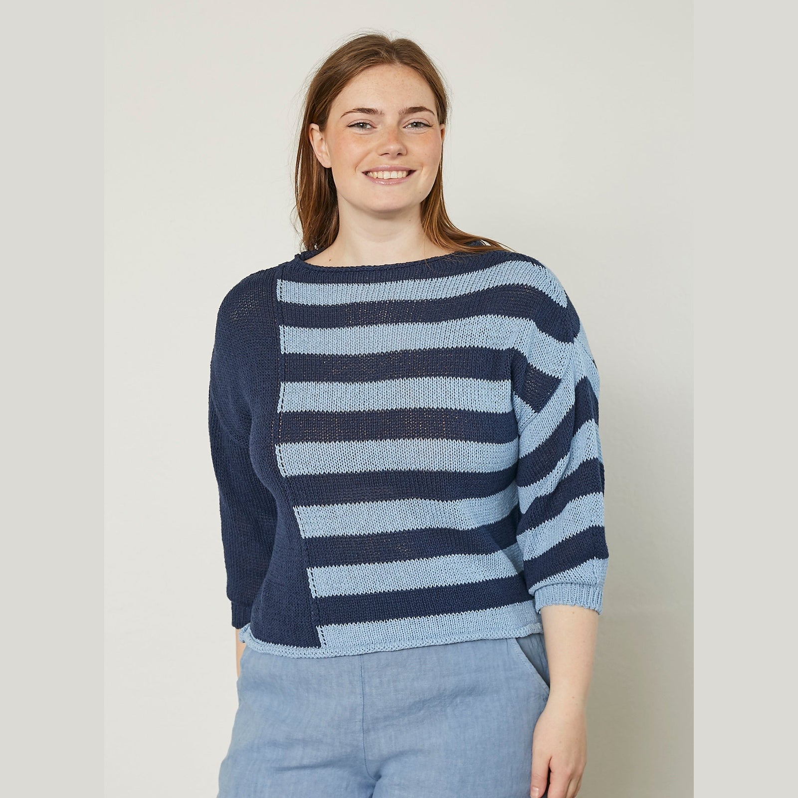 Pont Neuf PNYanne Knit Pullover 5999 NAVY BLUE