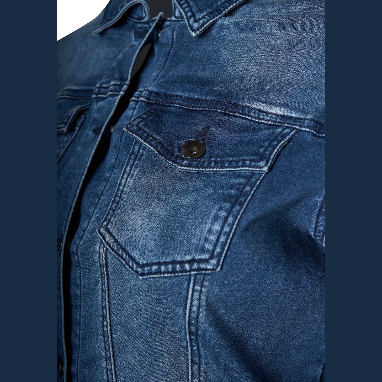 Pont Neuf PNYvon Jakker 5501 DENIM BLUE