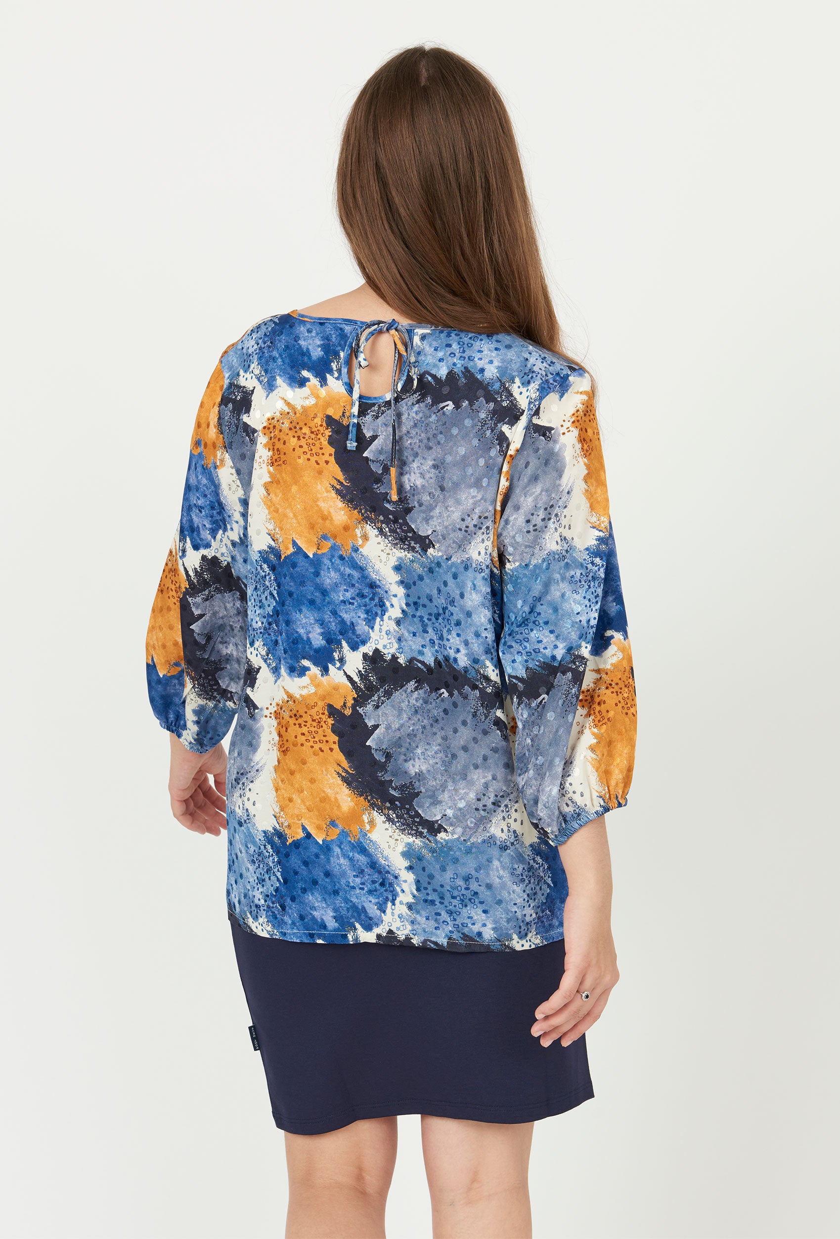 Pont Neuf PNZorinna Bluser 520 Navy