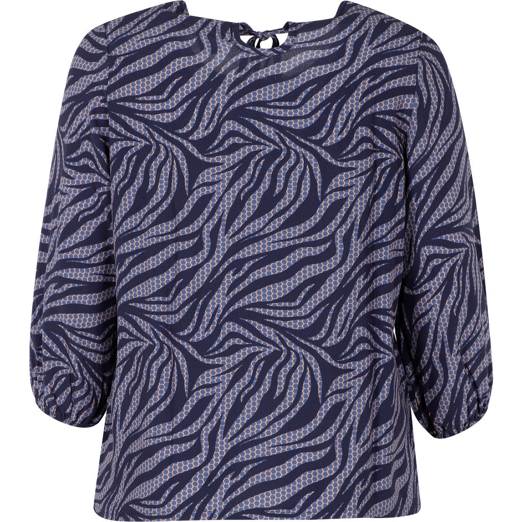 Pont Neuf PNZorinna - EcoVero Bluser 539 Dazzling Blue