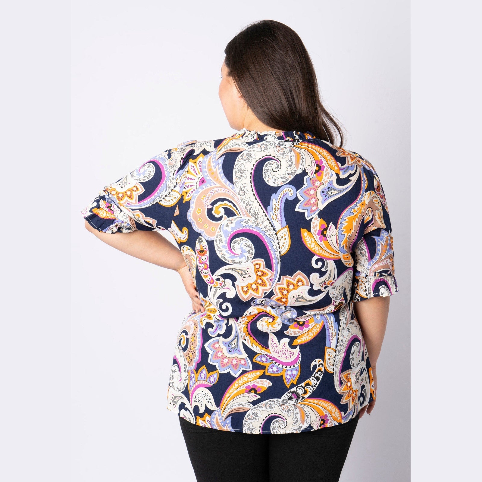 Aprico Roseburg Bluser 5999 NAVY BLUE