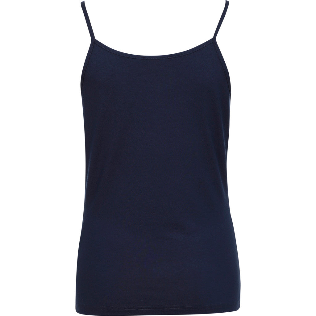 Marineblå basis stroptop