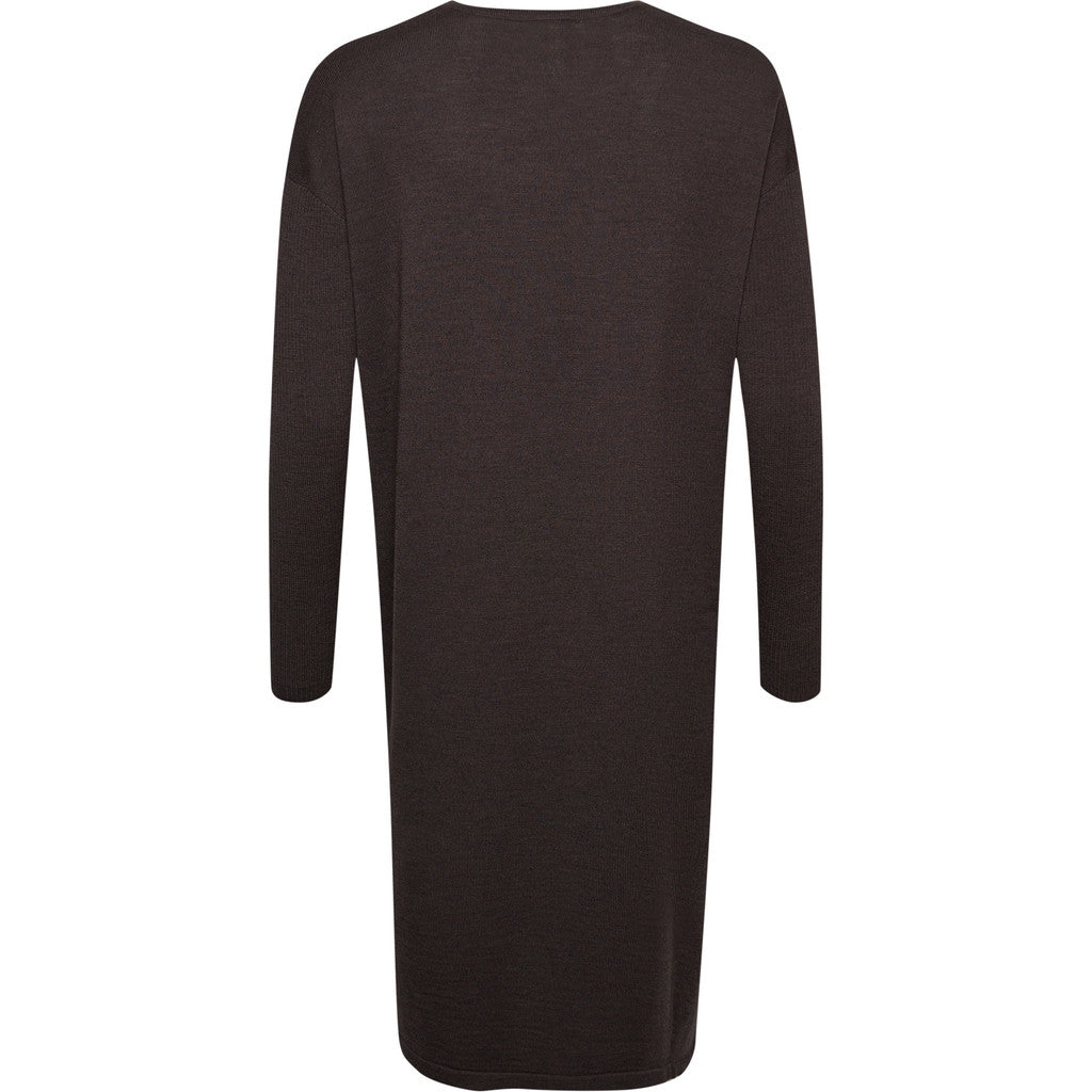Lind Stella Knit Dress 55070 Brown Melange