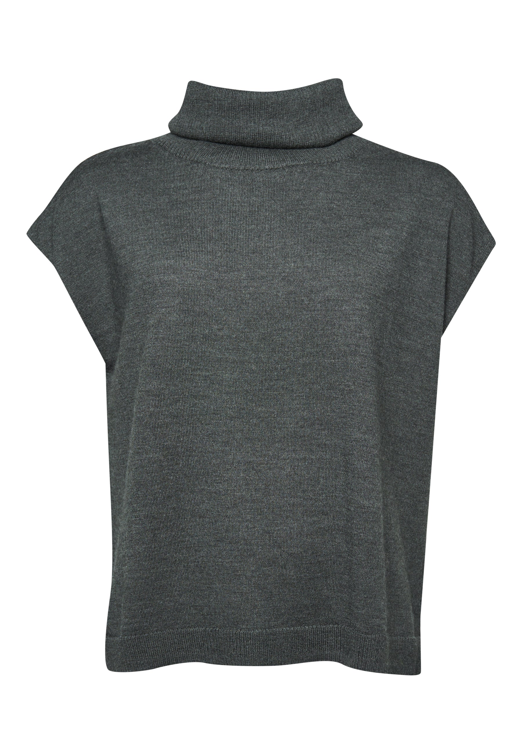 Lind Stine Knit Pullover 195412 Green Melange