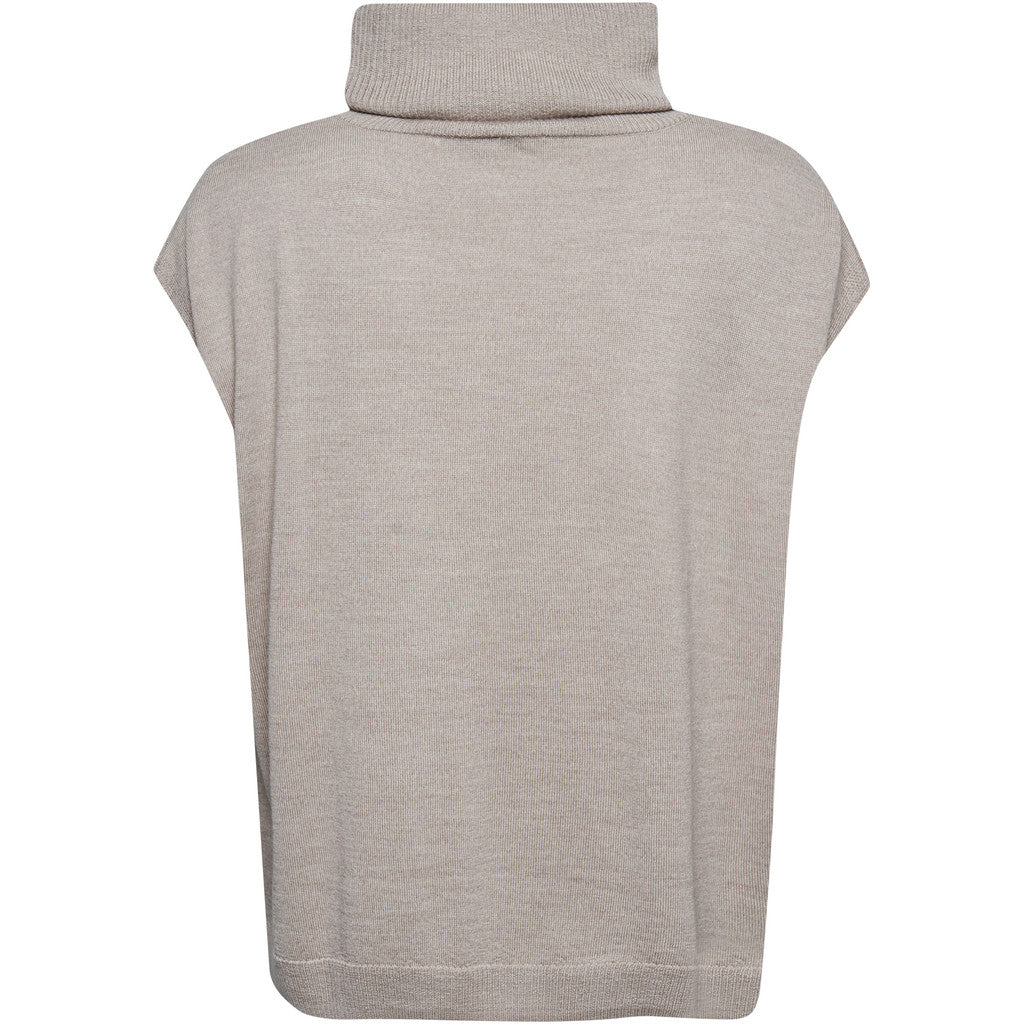 Lind Stine Knit Pullover 205429 Sand Melange