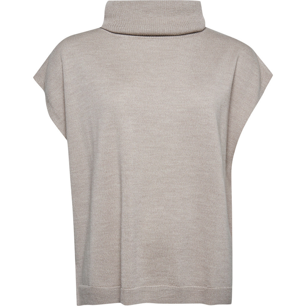 Lind Stine Knit Pullover 205429 Sand Melange