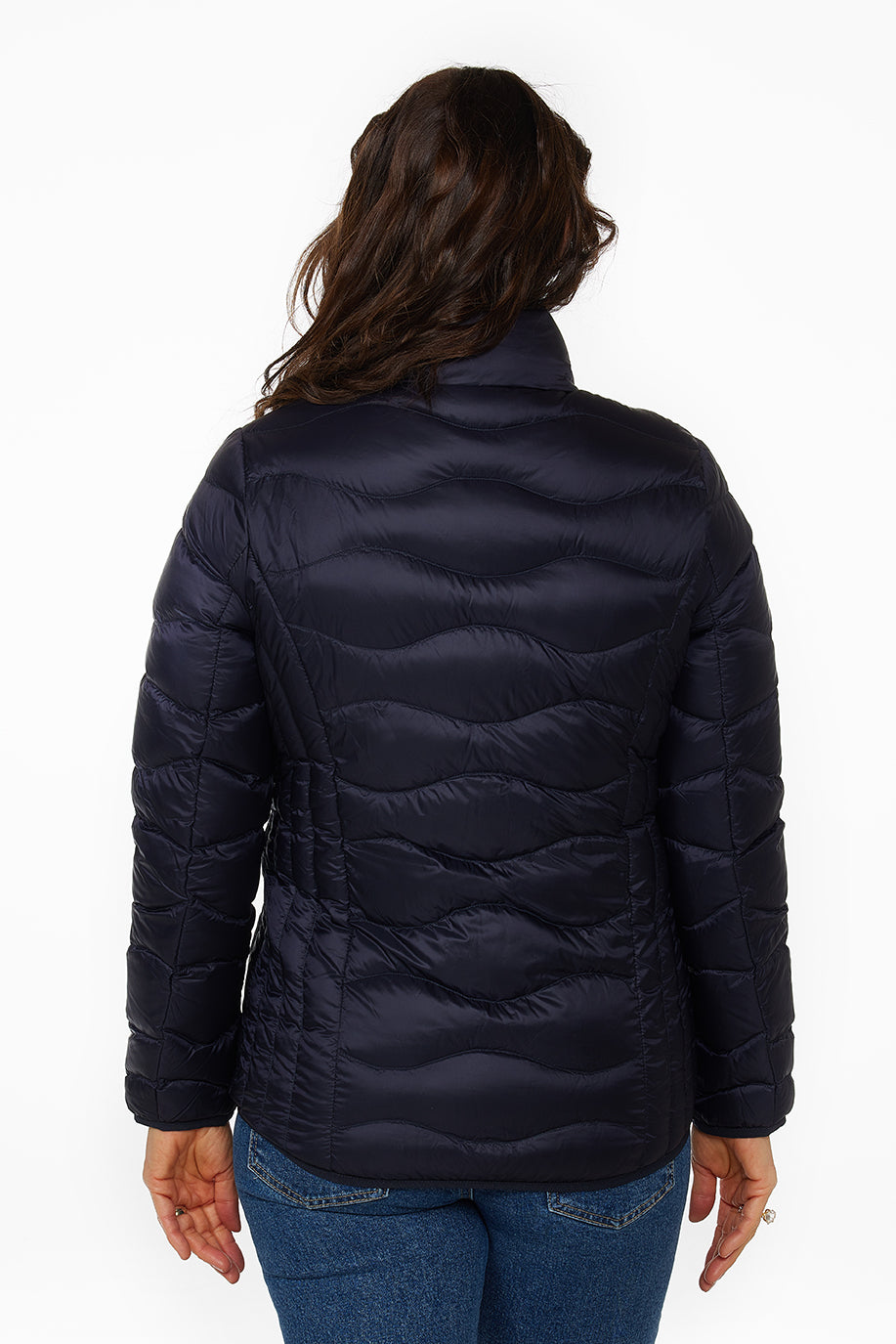 Windfield / Danwear Vera Lette dunjakker 08 Navy