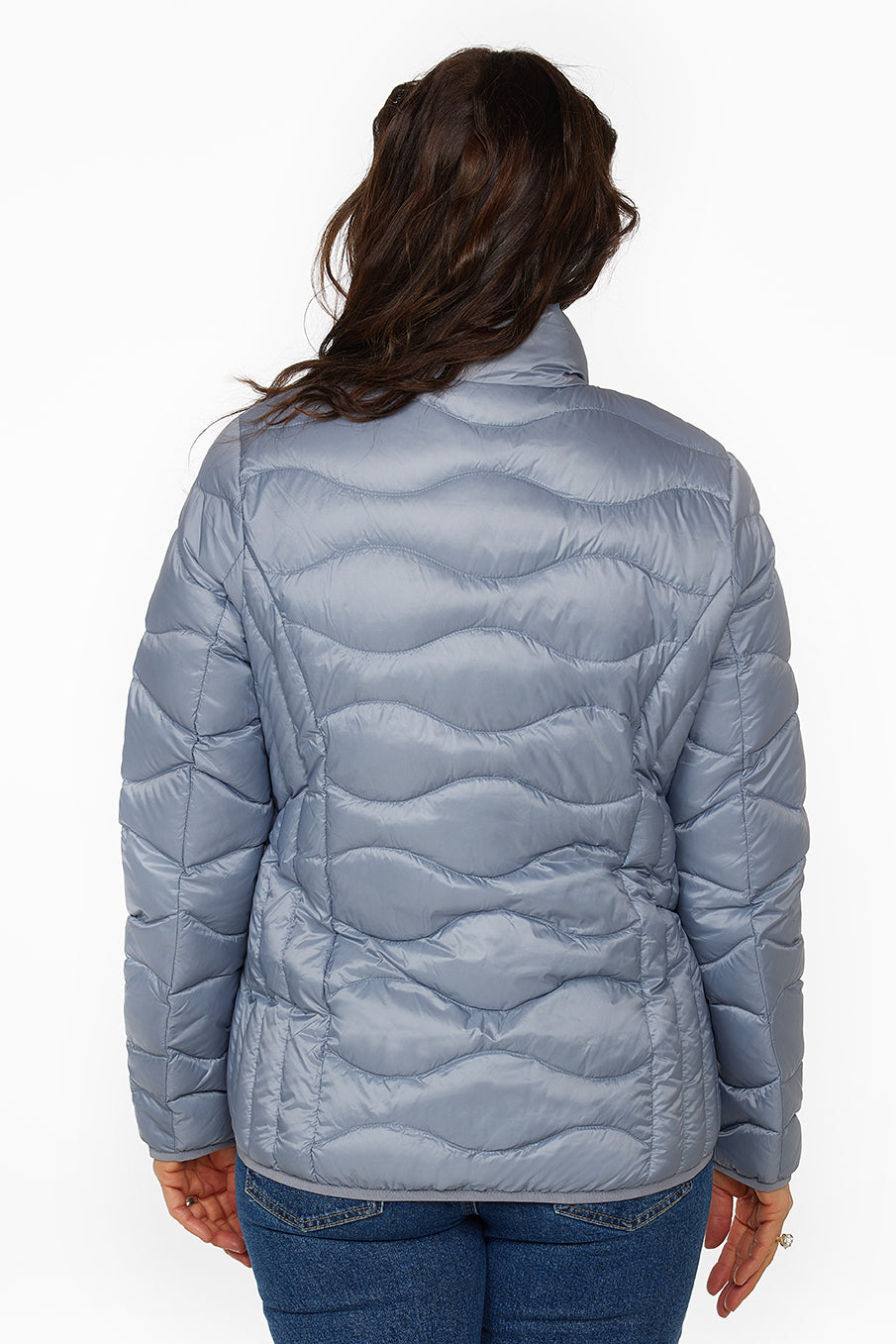 Windfield / Danwear Vera Lette dunjakker 21 Light Blue