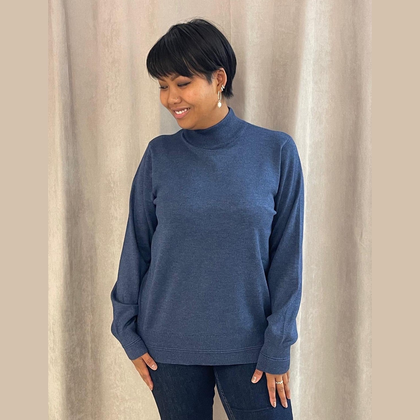 Pullover Turtleneck - flere farver