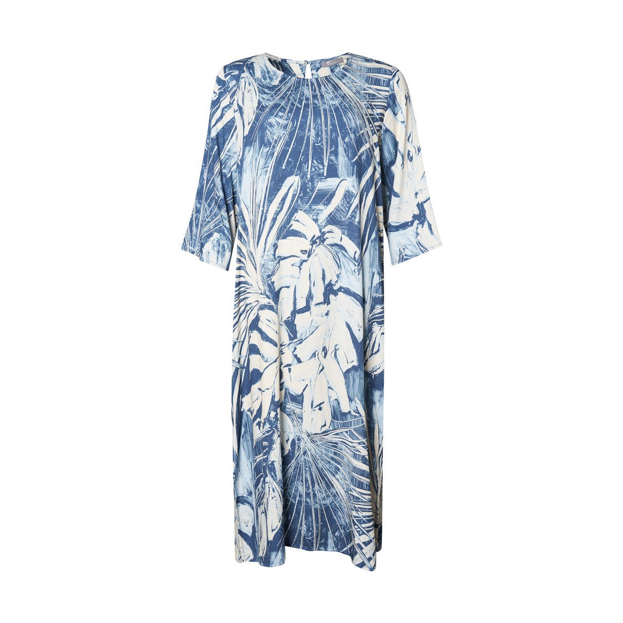 ETGianna blå mønstret kjole