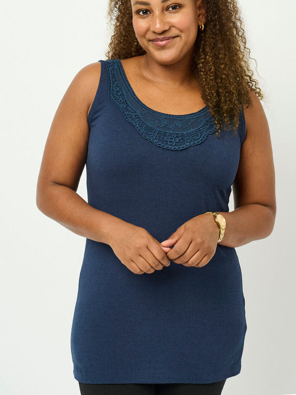 PNIbbi Bambus top med blonde