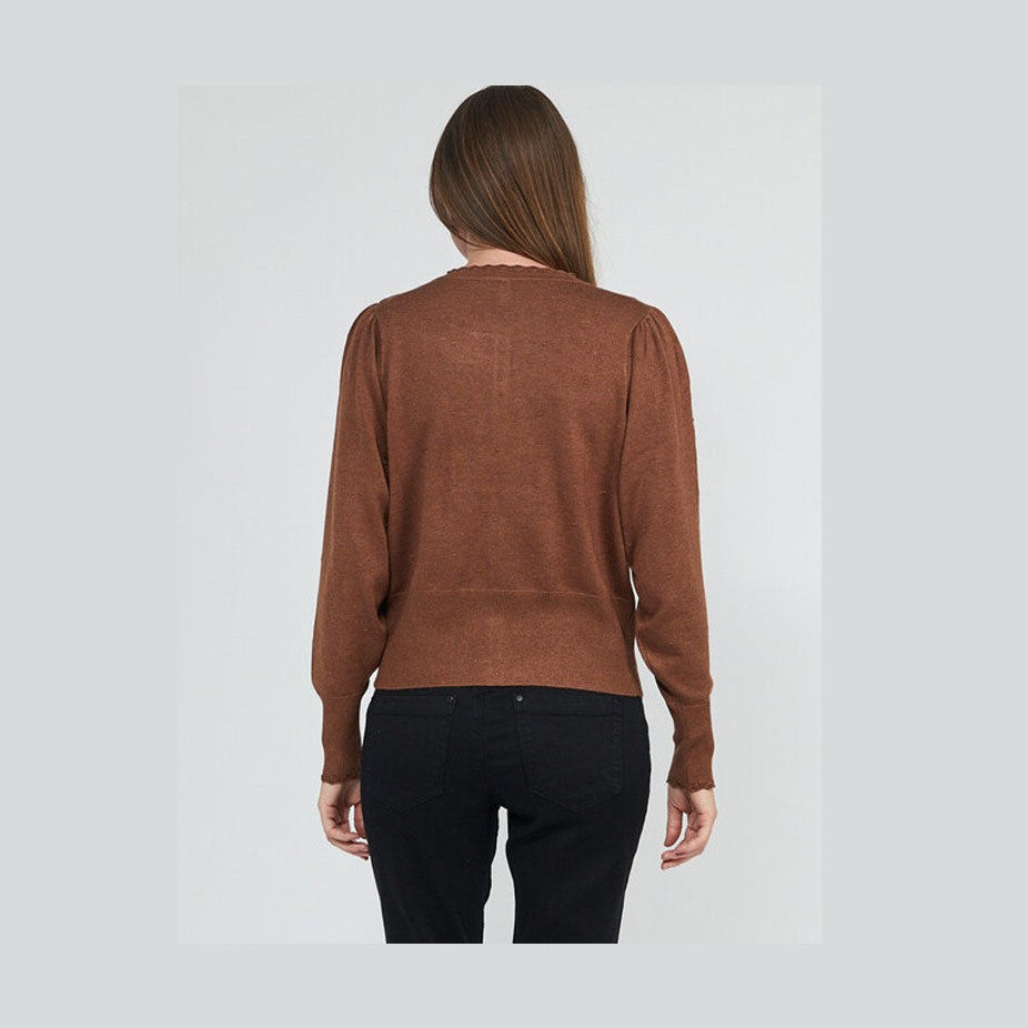 Cardigan o-hals