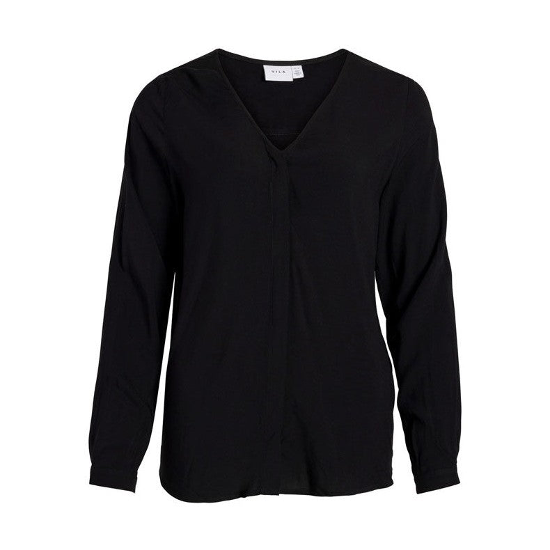 Vipaya V-Neck L/S Skjortebluse