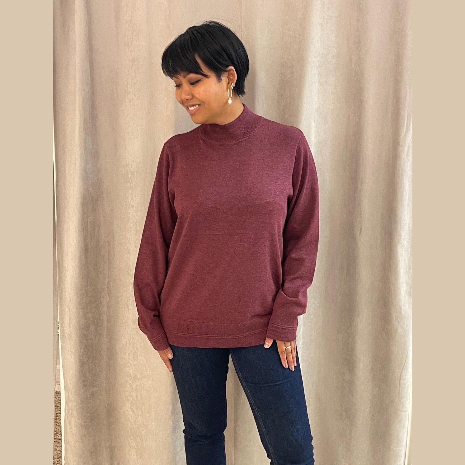 Pullover Turtleneck - flere farver