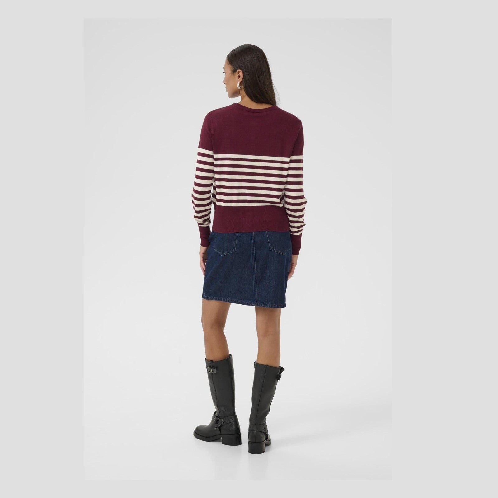 KAlizza Cardigan med striber