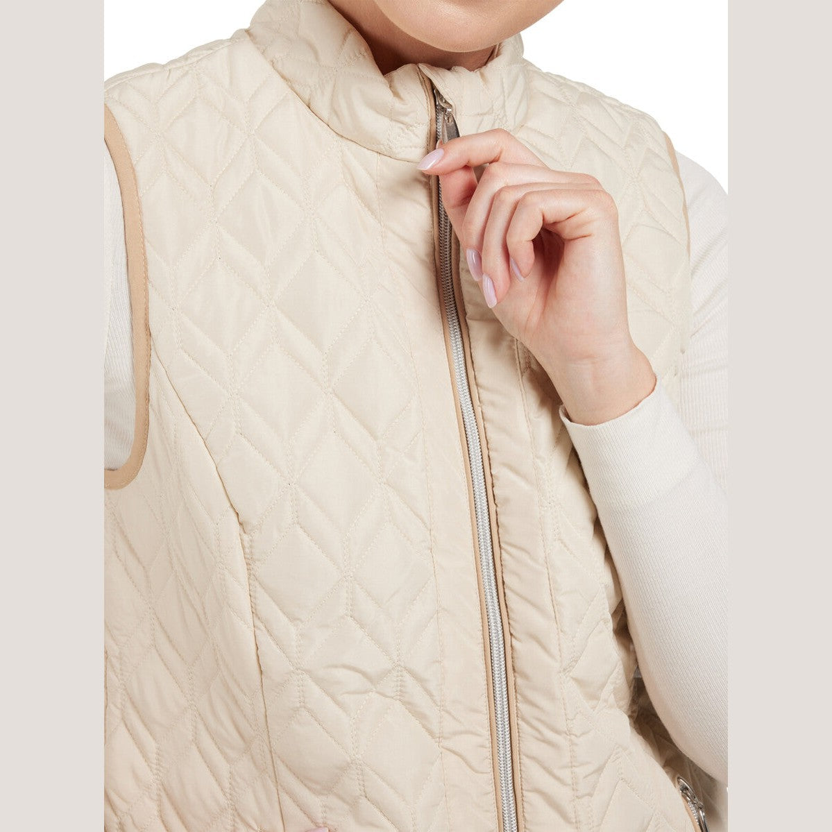 Quiltet vest