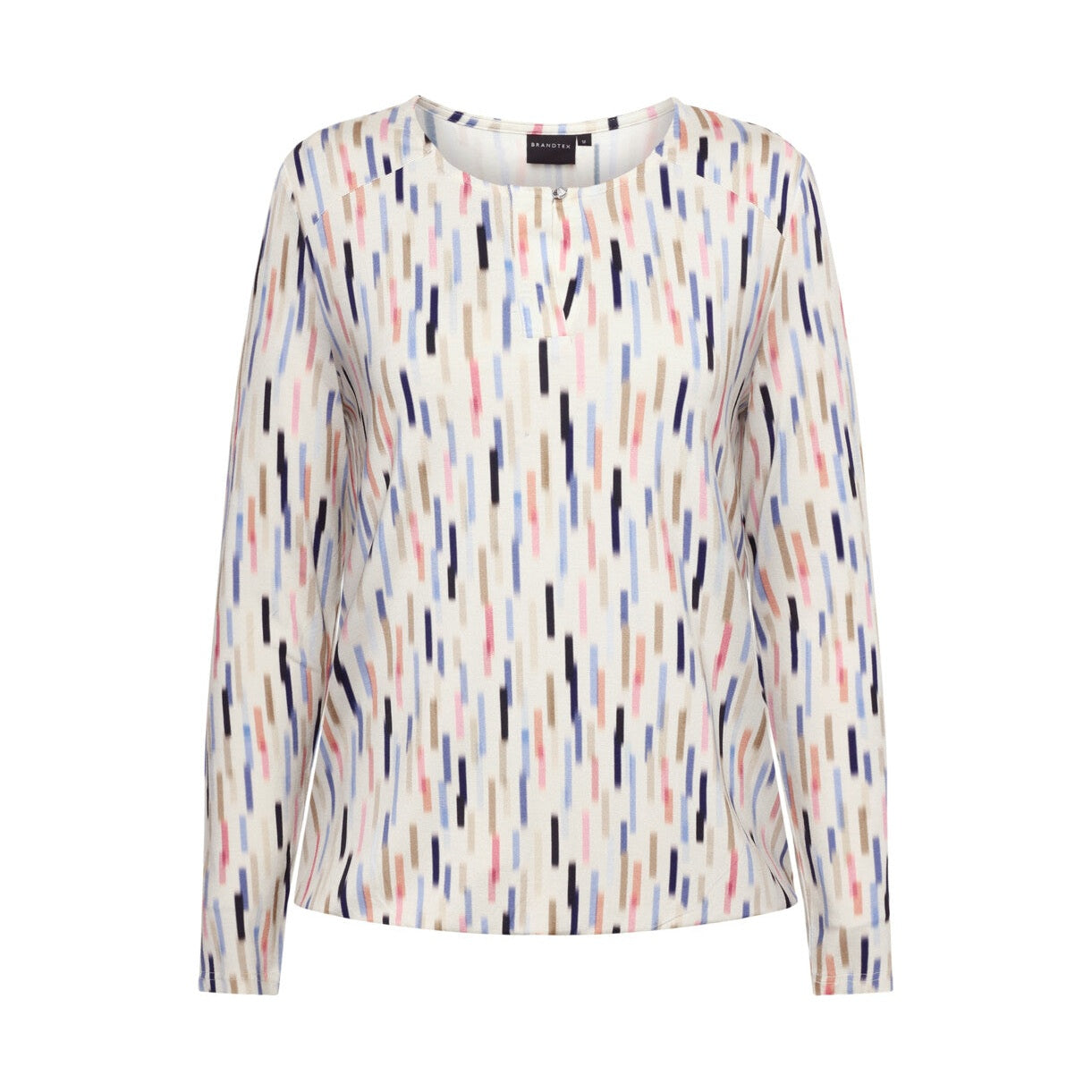 Farverig T-shirt 3/4 ærmer