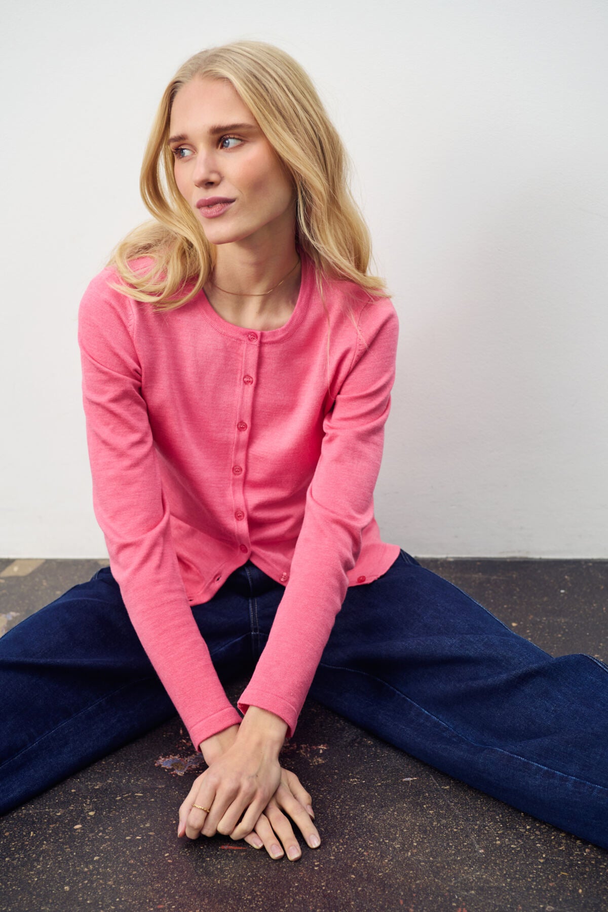 MilaSZ Cardigan R-neck