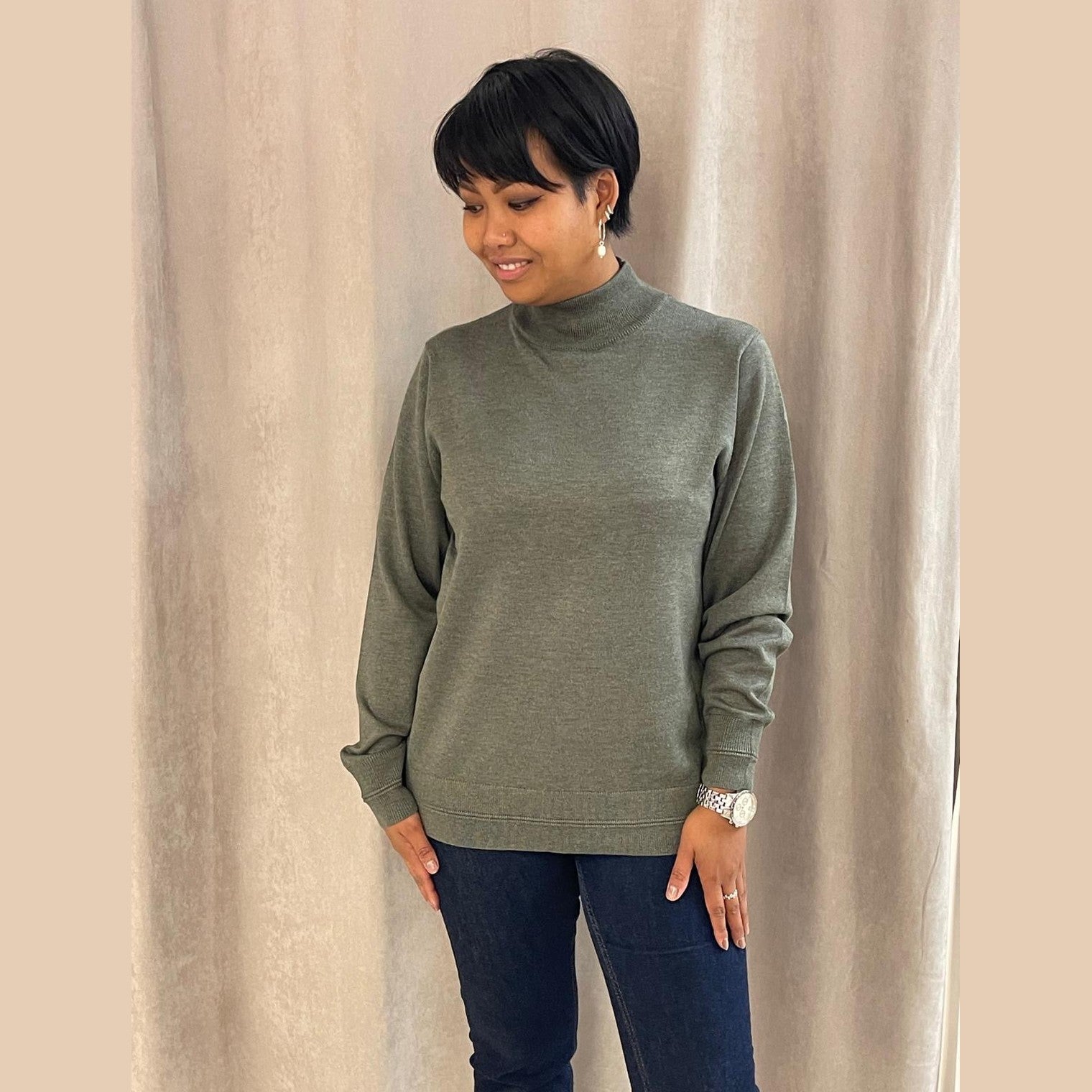 Pullover Turtleneck - flere farver