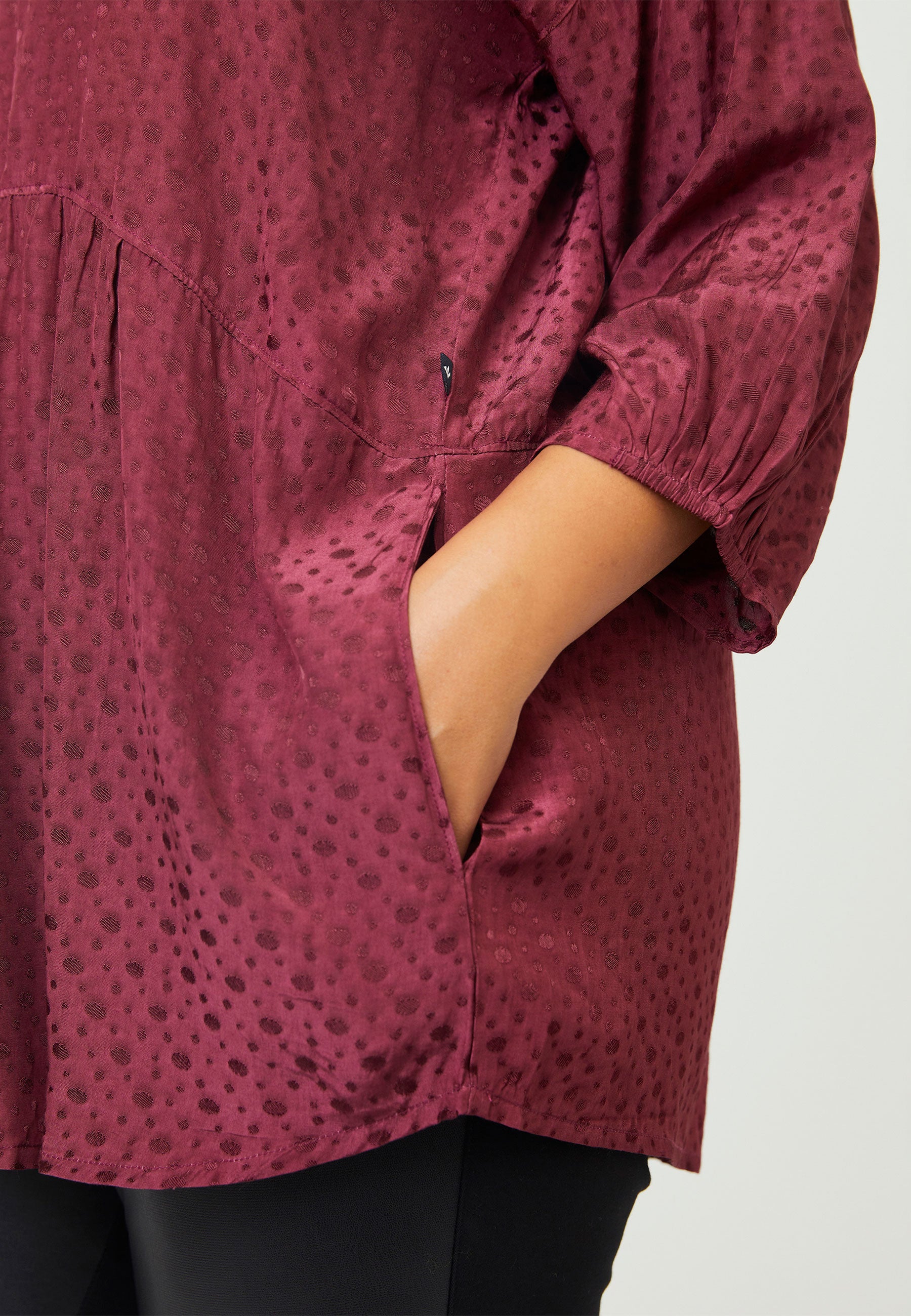 Adia ADAbbigale Bluser 5579 Burgundy