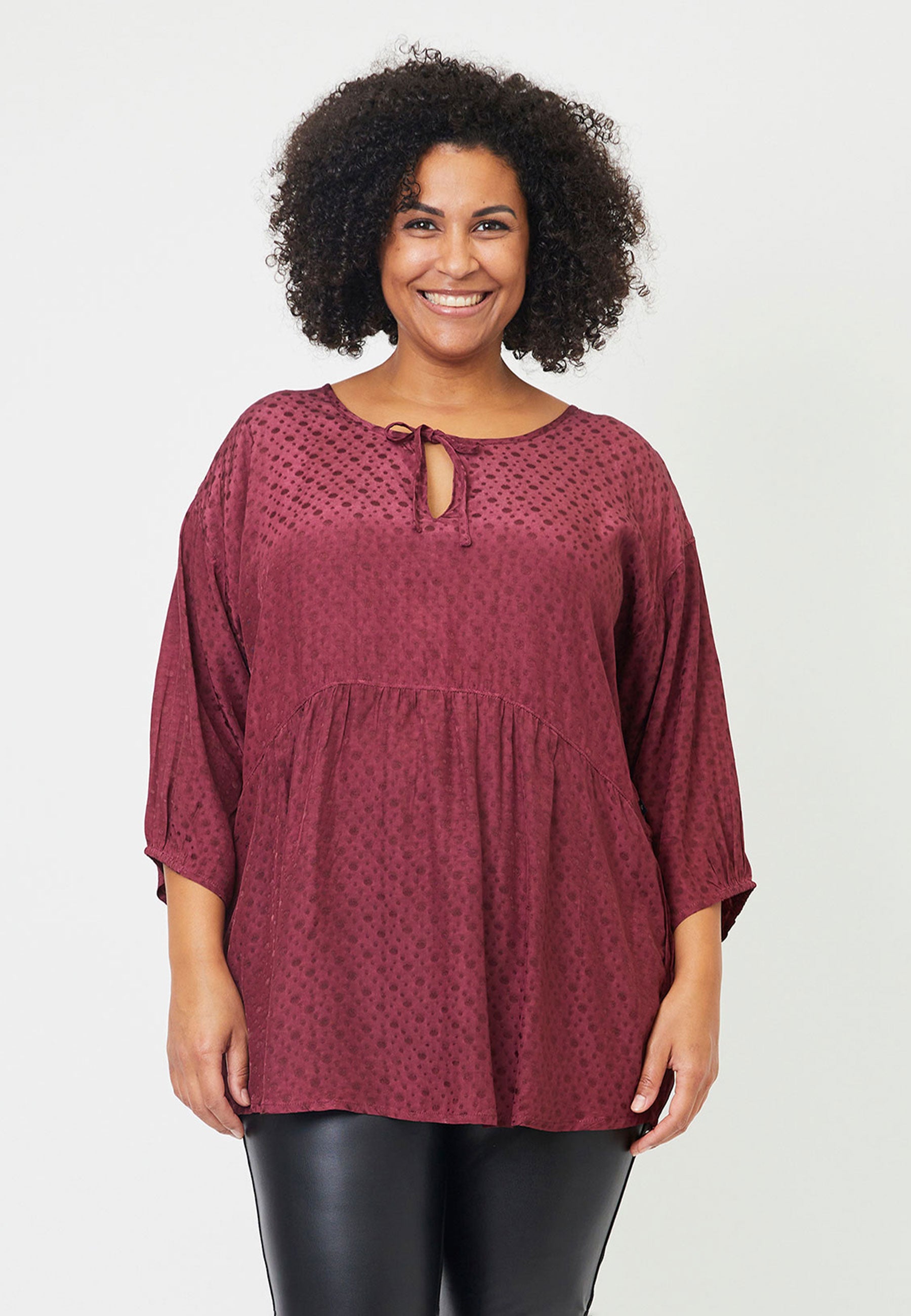 Adia ADAbbigale Bluser 5579 Burgundy