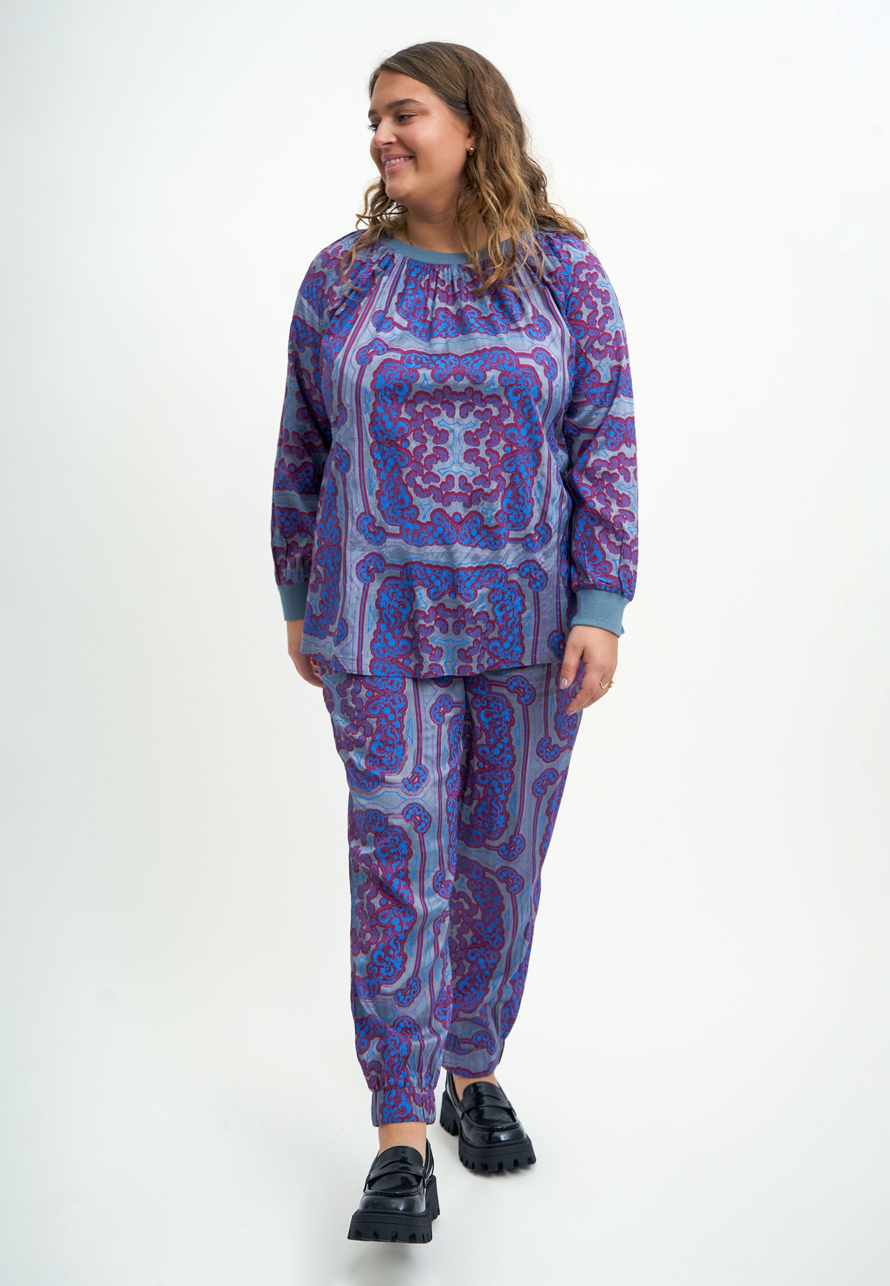 Adia ADAdelisa Bukser 3942 Castlerock Grey