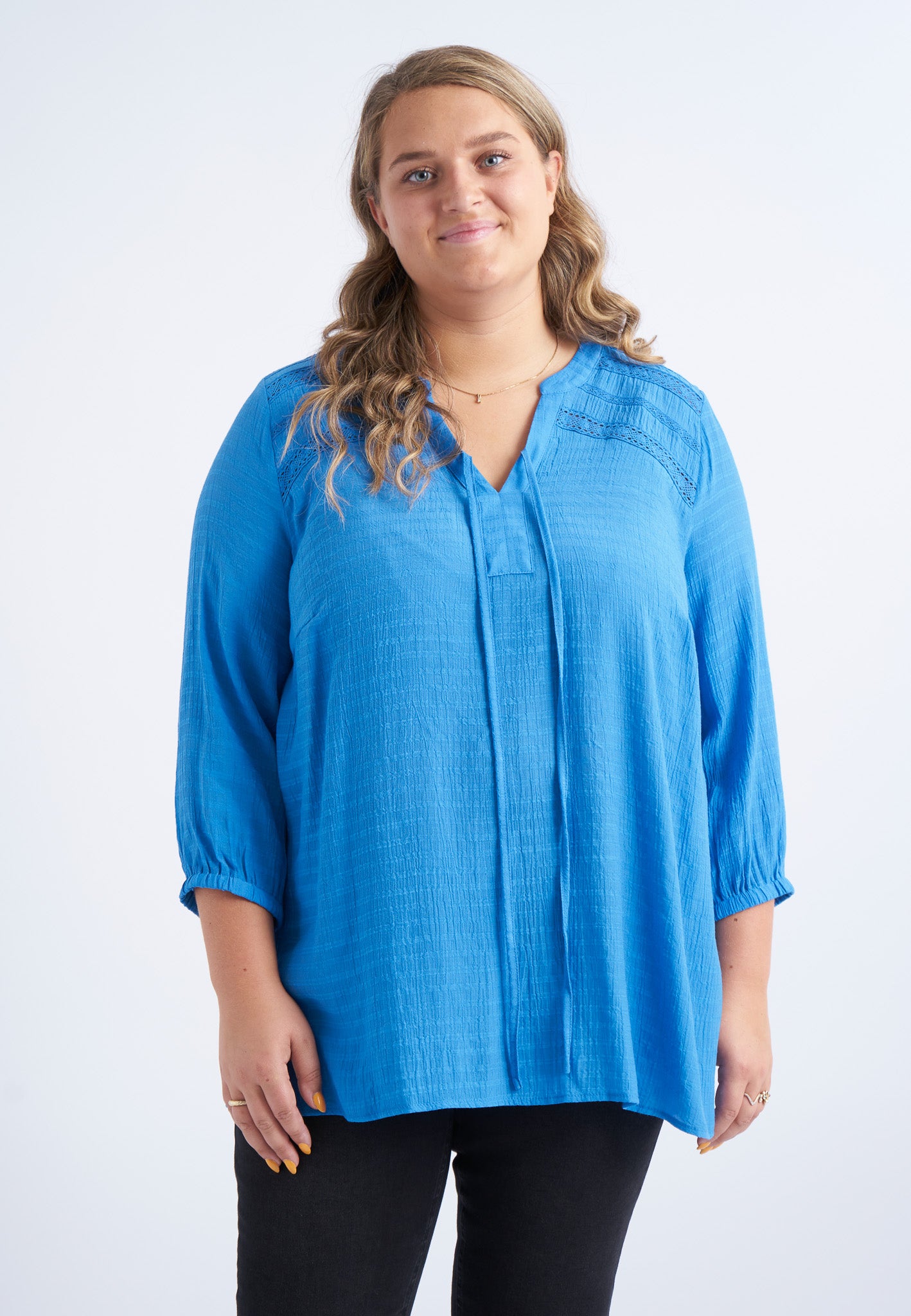 Adia ADAki Bluser 4717 Princess Blue