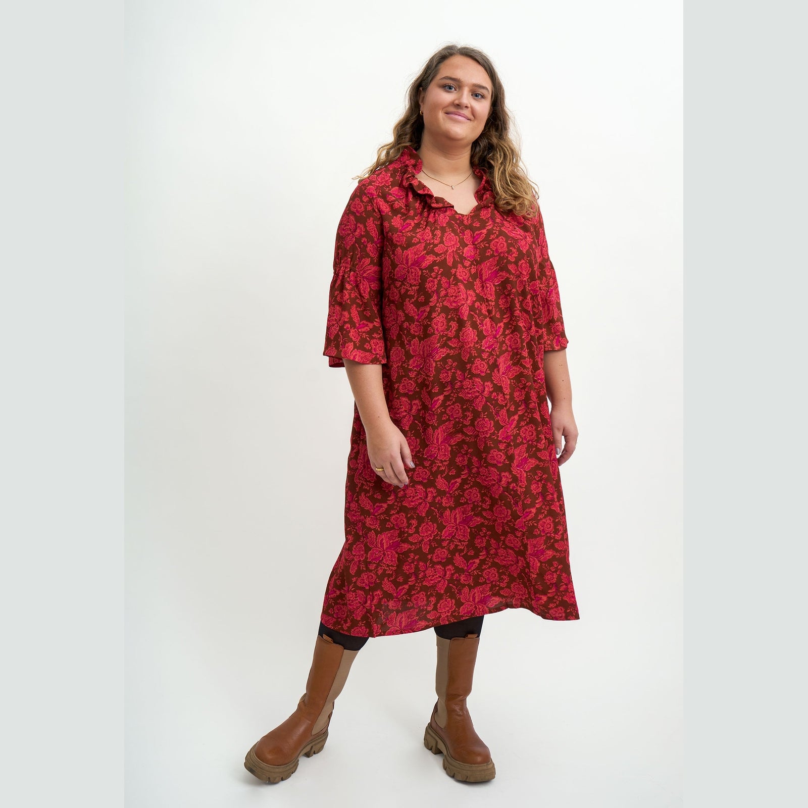 Adia ADAlma Kjoler 3384 Leather Brown